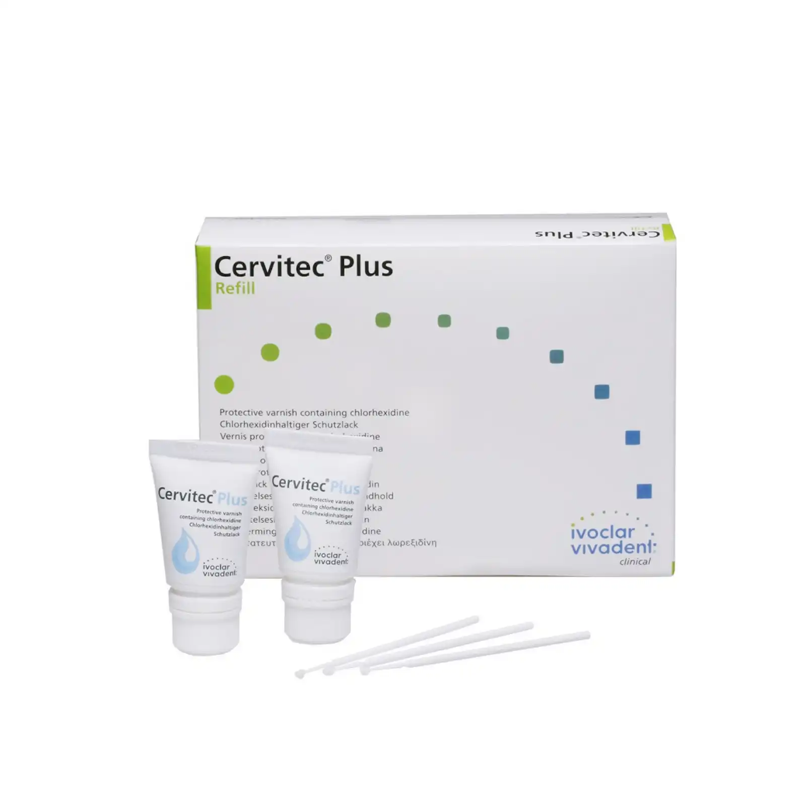 Cervitec Plus Multi Dose Refill, 7 g, 2/Pk, 604661 - Cervitec Plus Multi Dose Refill 2x7g - Image 1