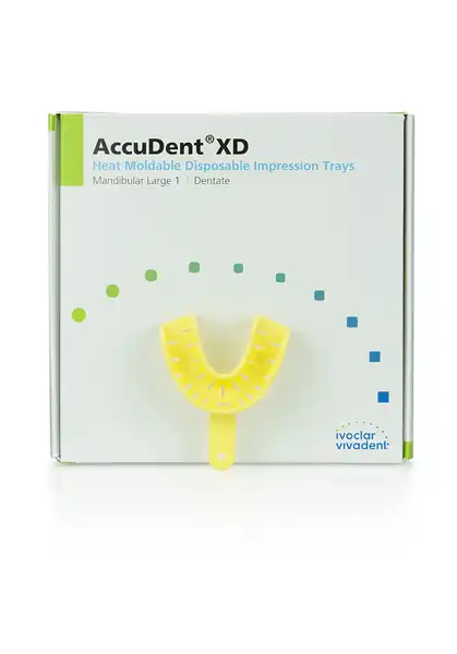 AccuDent XD Dentate Trays #3, 12/P, 673706 - AccuDent XD Dentate Trays #3 12/P - Image 1