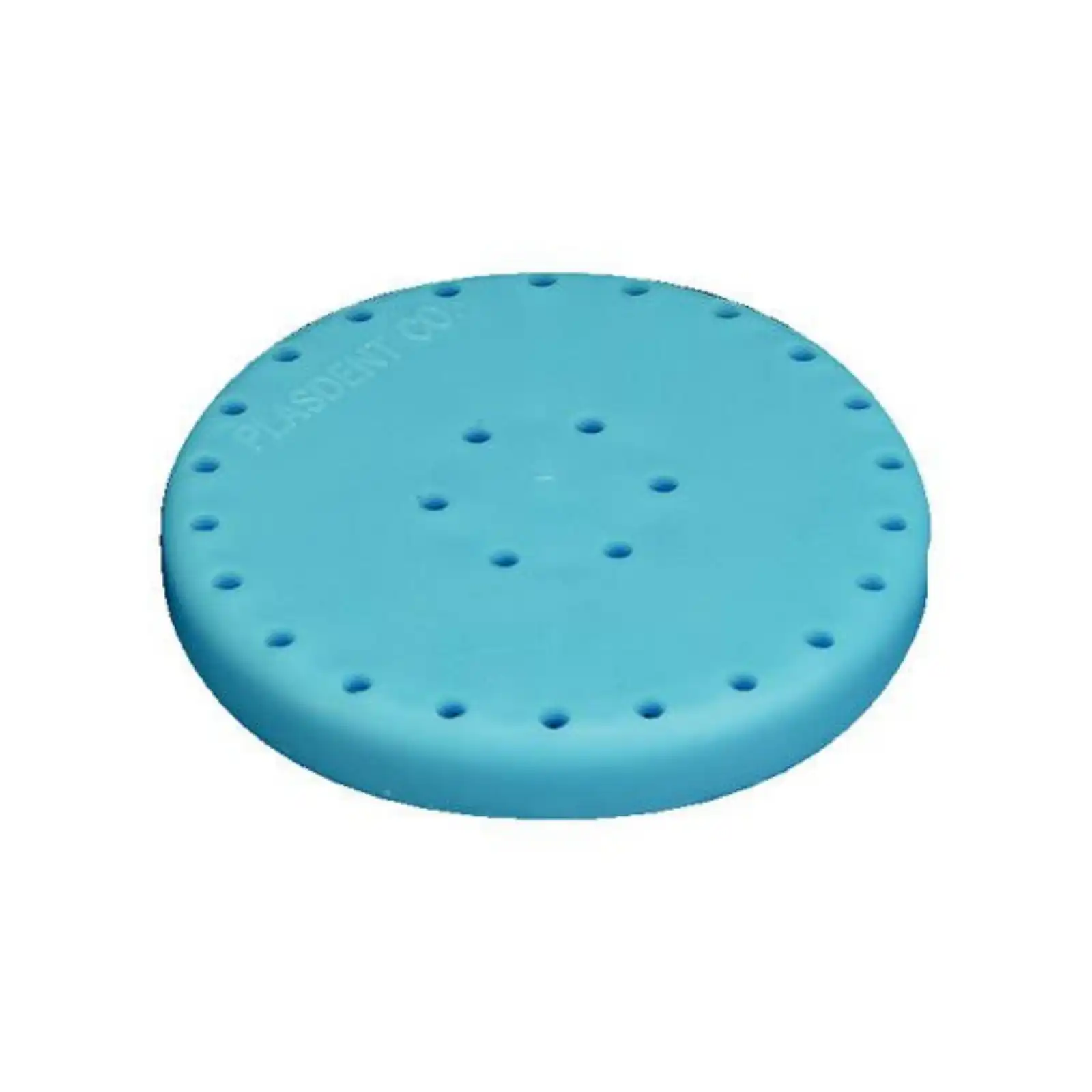 Plasdent Magnetic Bur Block, 28-Hole, Large Round, Neon Blue, 1/Pk, 400BLS-2N - Magnetic Bur Block, 28-Hole, Large Round, Neon Blue, 1/Pk, 400BLS-2N - Image 1