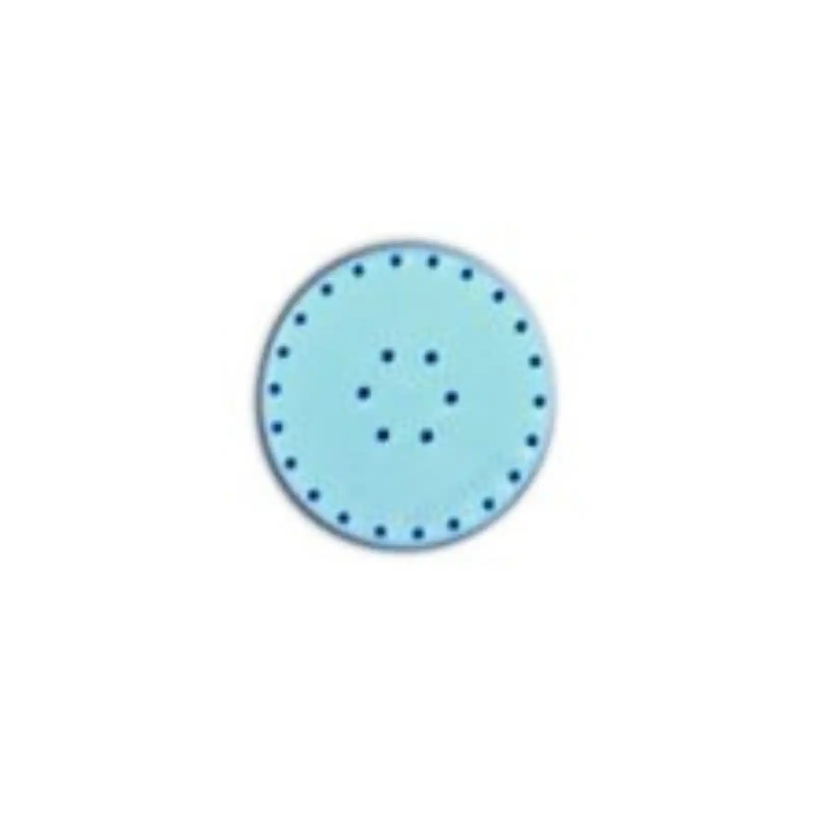 Plasdent Magnetic Bur Block, 28-Hole, Large Round, Baby Blue, 1/Pk, 400BLS-2PS - Magnetic Bur Block 28-Hole Large Round Baby-Blue - Image 1