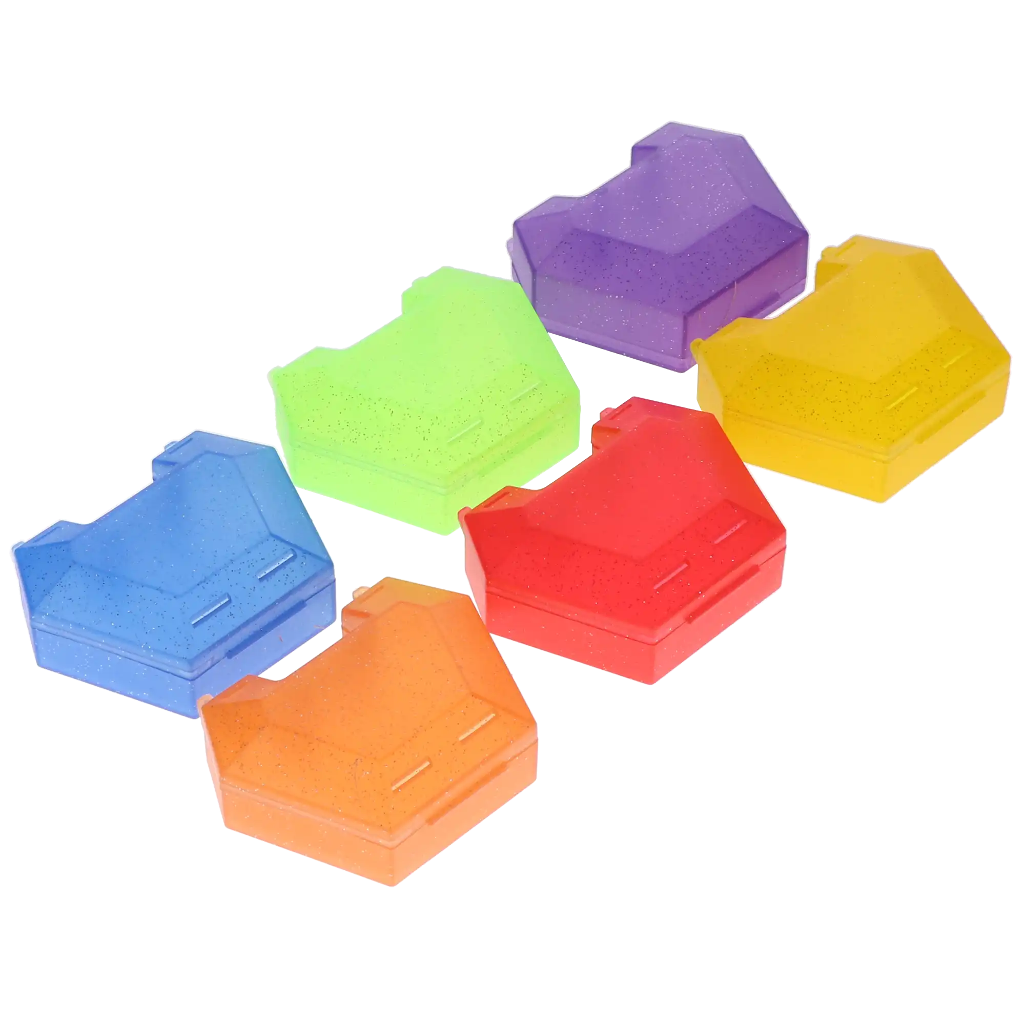 Plasdent Glitter Premium Retainer Boxes, Assorted Colors, 12/Box, GT2002 thumbnail 6