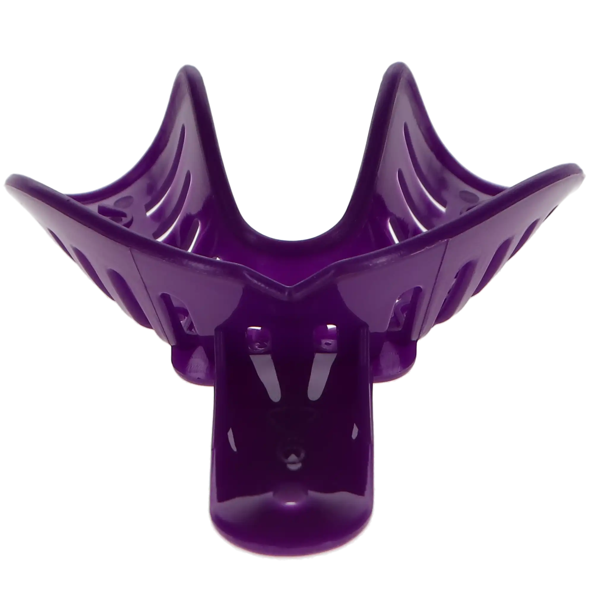 Excellent-Colors Ortho Impression Trays #6 Large Lower, Purple, Perforated, Disposable, 25/Pk, ITO-6L thumbnail 2