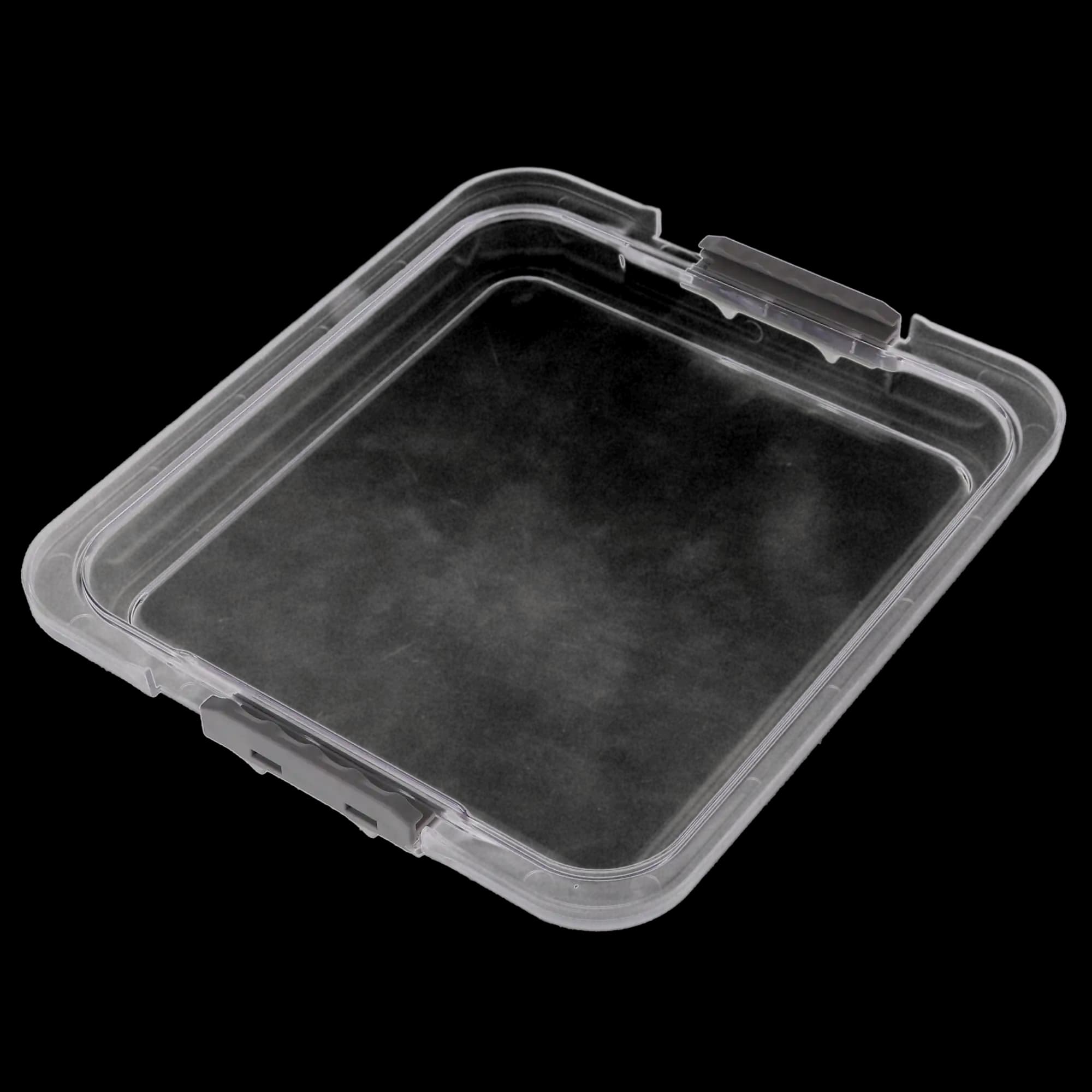 Zirc Safe-Lok Tall Tray Cover for B-Size Trays, Clear, 13-7/8" x 9-7/8" x 1-3/16", 20Z446 thumbnail 4