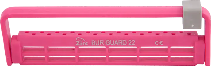 Zirc Steri-Bur Guard, 22-Hole, Neon Pink, 50Z410-S thumbnail 2