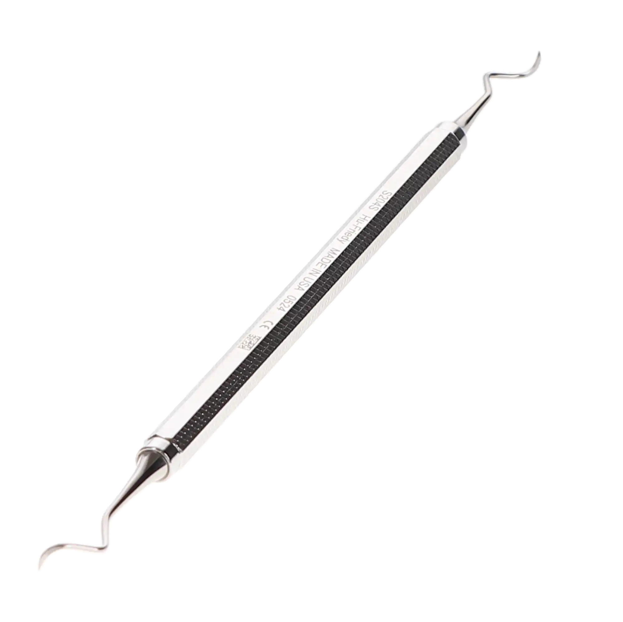 Hu-Friedy Sickle Scaler 204S, Double End, #2 Octagonal Handle, S204S thumbnail 2