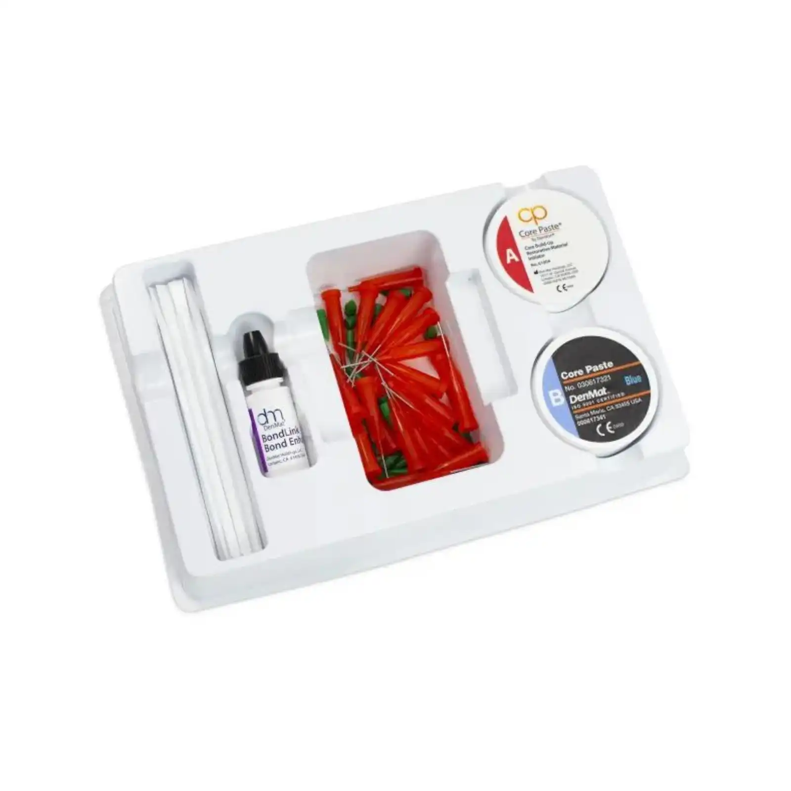 Den-Mat Core Paste Handmix Core Build-Up Material, Regular Set, Jar Kit, White, 50 g, 6100 thumbnail 9