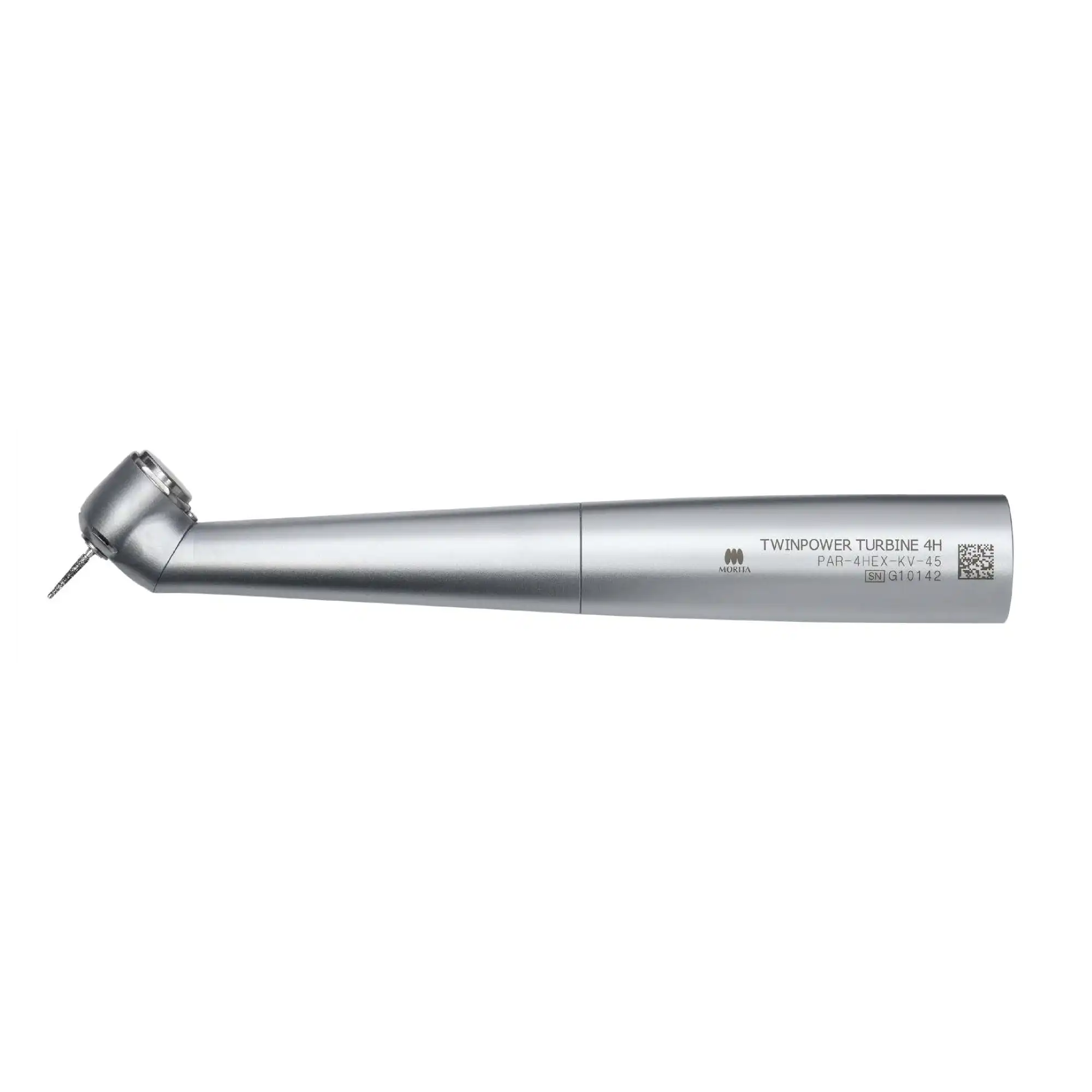 J Morita TwinPower Turbine 45 High-Speed Handpiece, Non-Optic, 4H, 45° Angle, KaVo MULTIflex LUX Compatible, PAR-4HEX-KV-45 - TwinPower Turbine 45 High-Speed HP - Non-Optic - 4H PAR-4HEX-KV-45, Use with KaVo&reg; MULTIflex&reg; LUX - Image 1