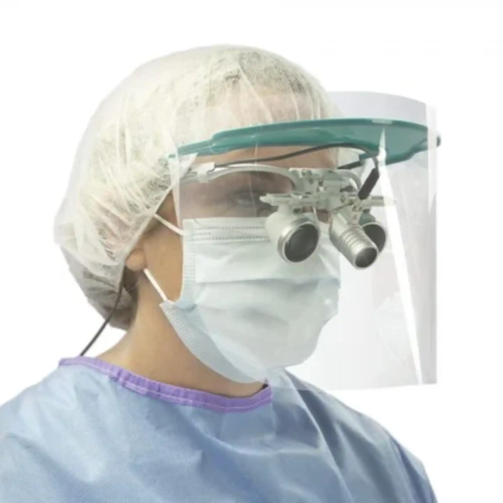 TIDIShield Assemble 'n Go Disposable Face Shield Replacement Lenses, Optical Grade, Clear, 13" x 7", 100/Box, 2210-100 thumbnail 6