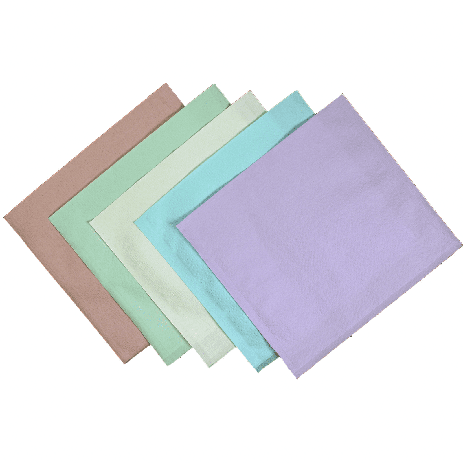 TIDI Choice Headrest Covers, 10" x 10", Tissue/Poly, Lavender, 500/Case - TIDI Choice Headrest Covers 10x10 Tissue/Poly 500/Case Lavender - Image 1