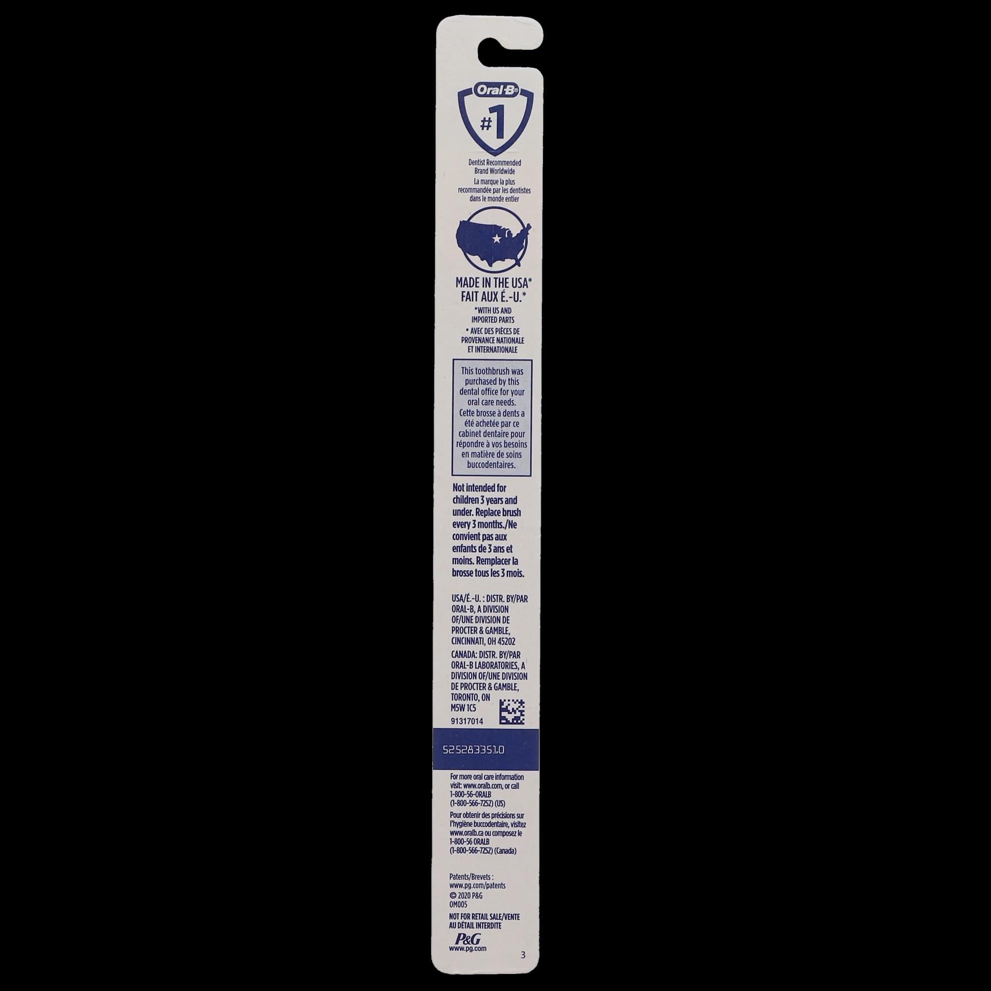 Oral-B Complete Deep Clean Toothbrush, 35 Soft, Adult, Assorted Colors, 12/Box, 80345500 thumbnail 3