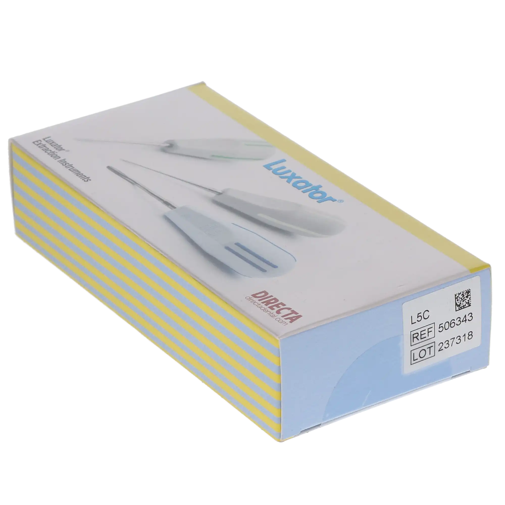Directa Luxator Periotome L5C, 5mm Curved Blade, Brown, Single Instrument, 506343 thumbnail 4
