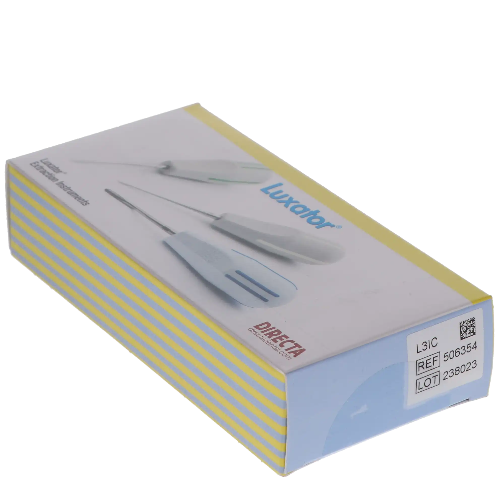 Directa Luxator Periotome 3mm Inverted Curved, Light Blue, L3IC, 506354 thumbnail 4