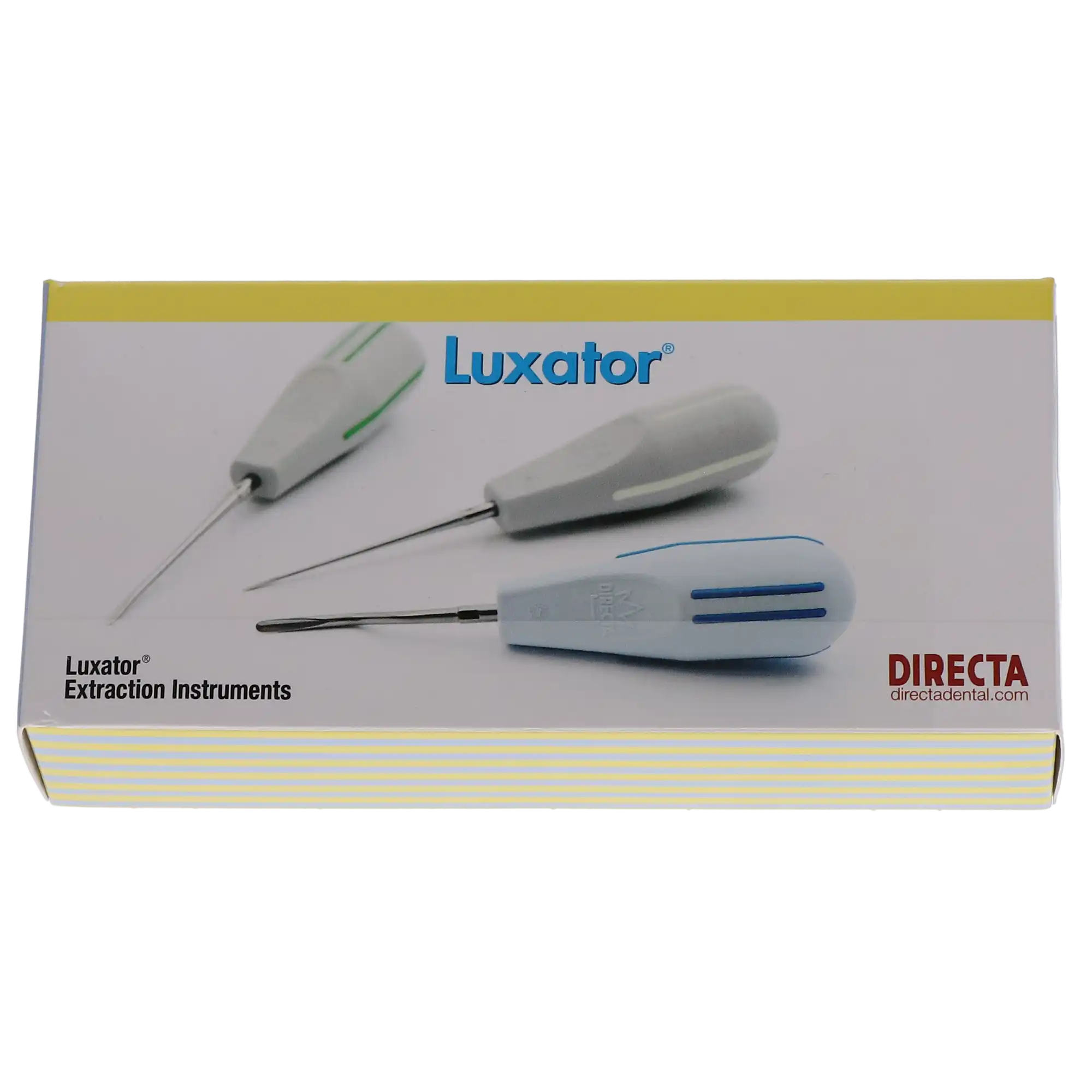 Directa Luxator Dual Edge Periotome, 5mm/3mm Straight Blade, Brown/Aqua Handle, 1/Pk, DE5, 506357 thumbnail 5