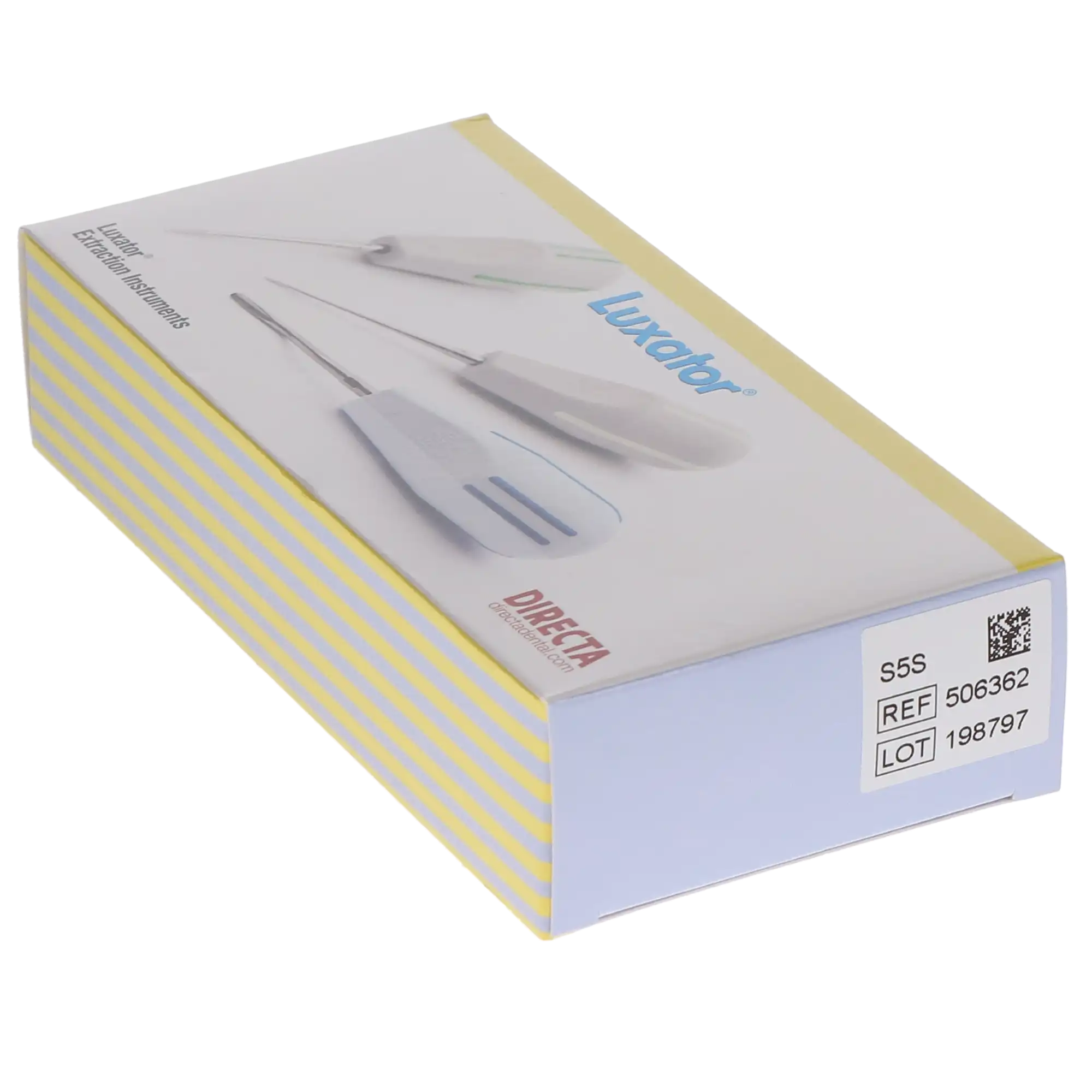 Luxator Short Periotome, Straight Blade, 5mm, Tan, S5S, 1/Pk, 506362 thumbnail 3