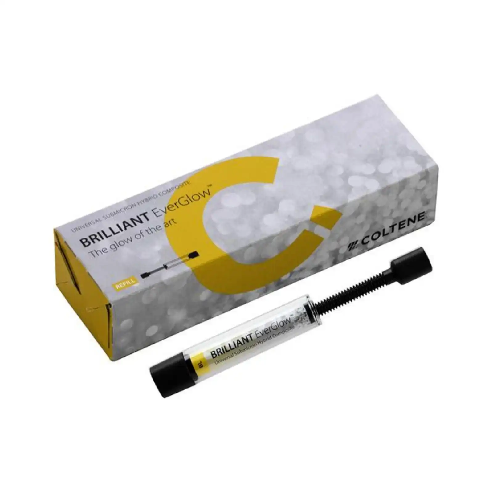BRILLIANT EverGlow Flow Flowable Composite, Bleach Shade, 2 g Syringe Refill, 60019752 thumbnail 2