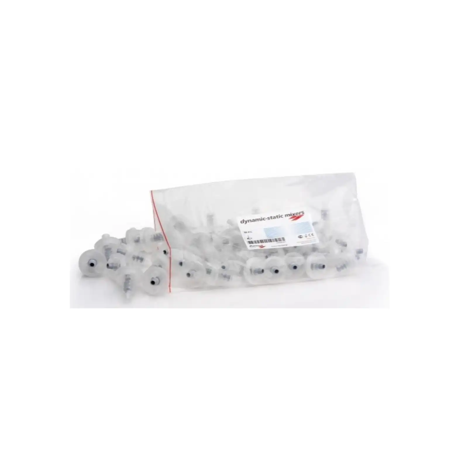 Zhermack Dynamic-Static Mixing Tips, Gray, 5:1, 380 mL, 50/Pkg, C205530 thumbnail 2