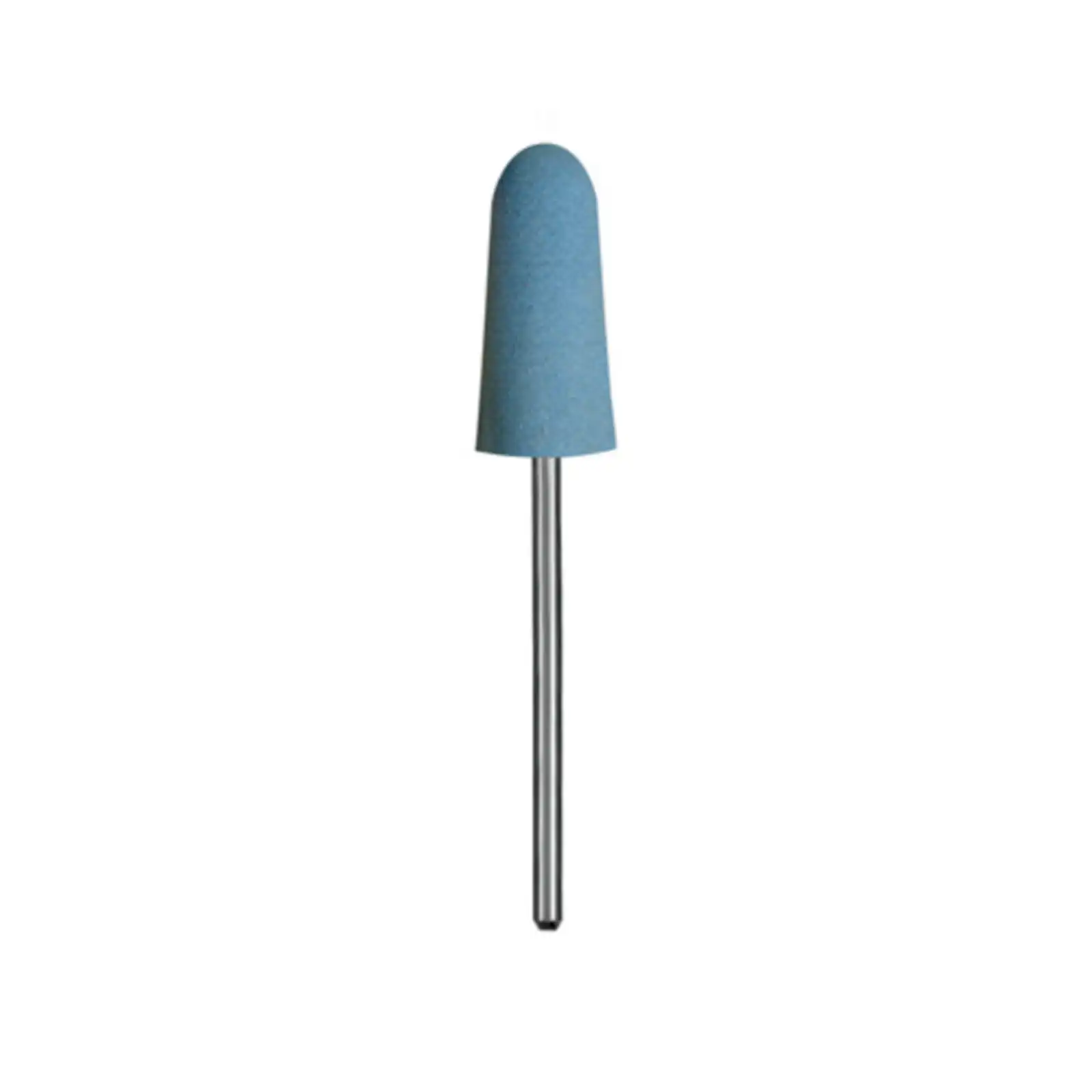 Dedeco Silicone Jumbos Acrylic Polisher, Shape E, Light Blue, Medium Grit, HP (3/32" Shank), 5/Box, 7744 thumbnail 5