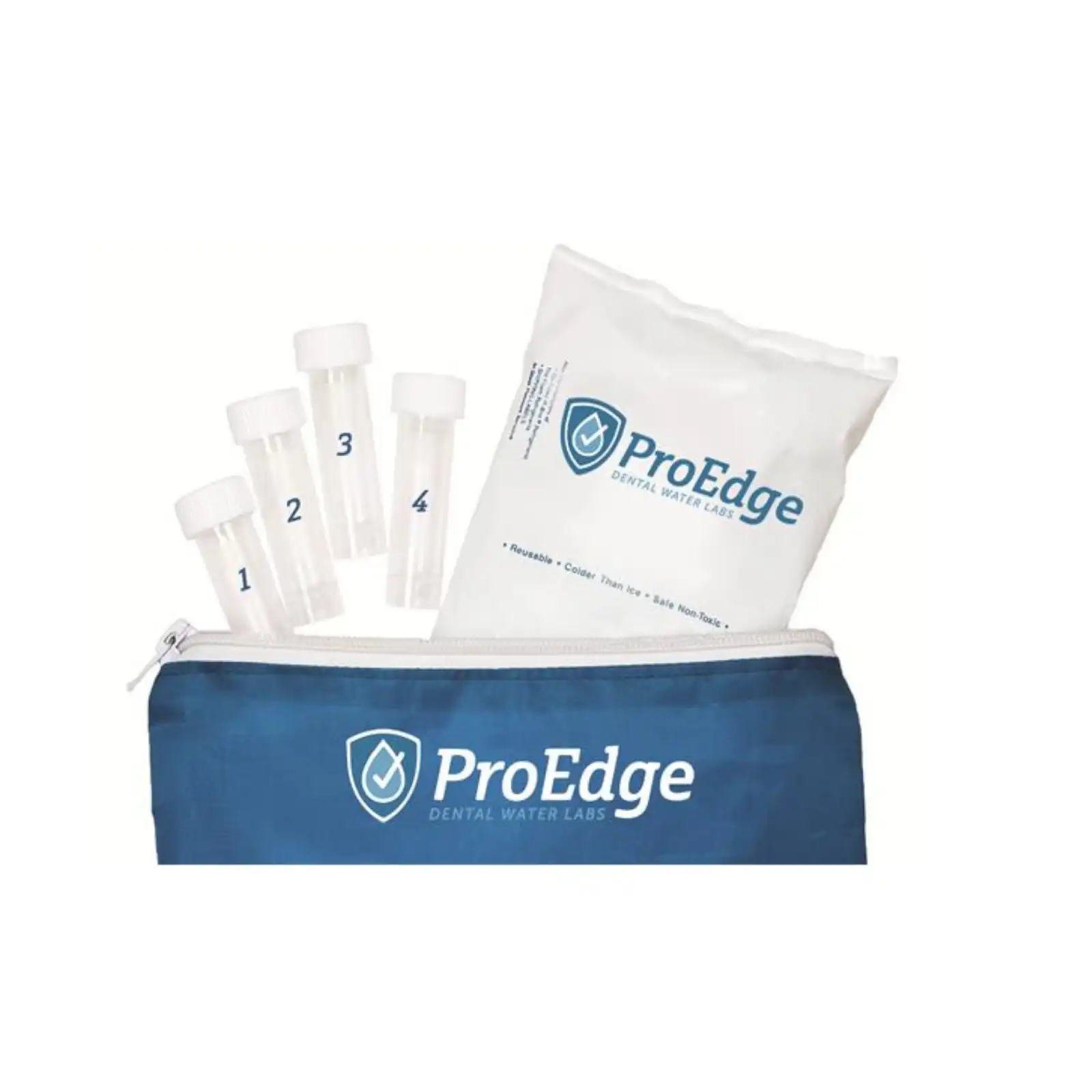 ProEdge Dental Express R2A Waterline Test Kit, 12 Vials, Mail-In with Shipping Label, 81201 thumbnail 2