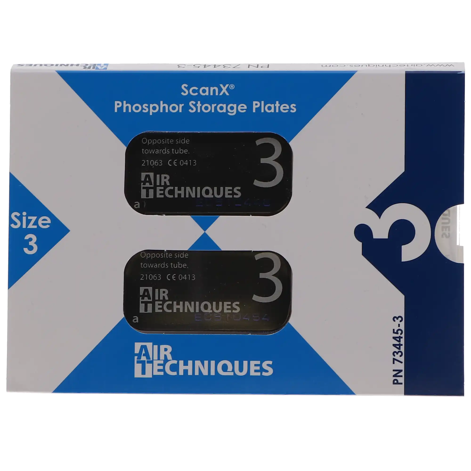 Air Techniques ScanX Intraoral Phosphor Storage Plates (PSP), Size 3, 2/Pack, 73445-3 thumbnail 5