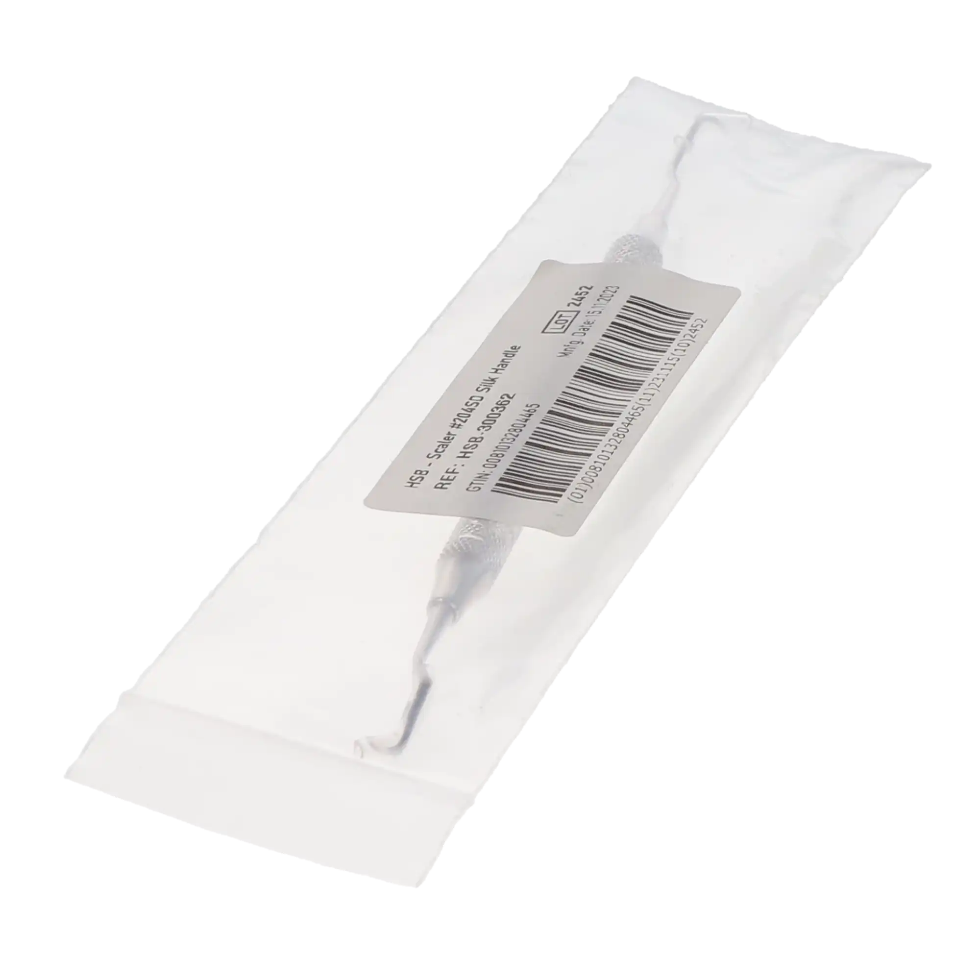 HSB Scaler #204SD Silk Handle, Double-Ended, Stainless Steel, 300362 thumbnail 3