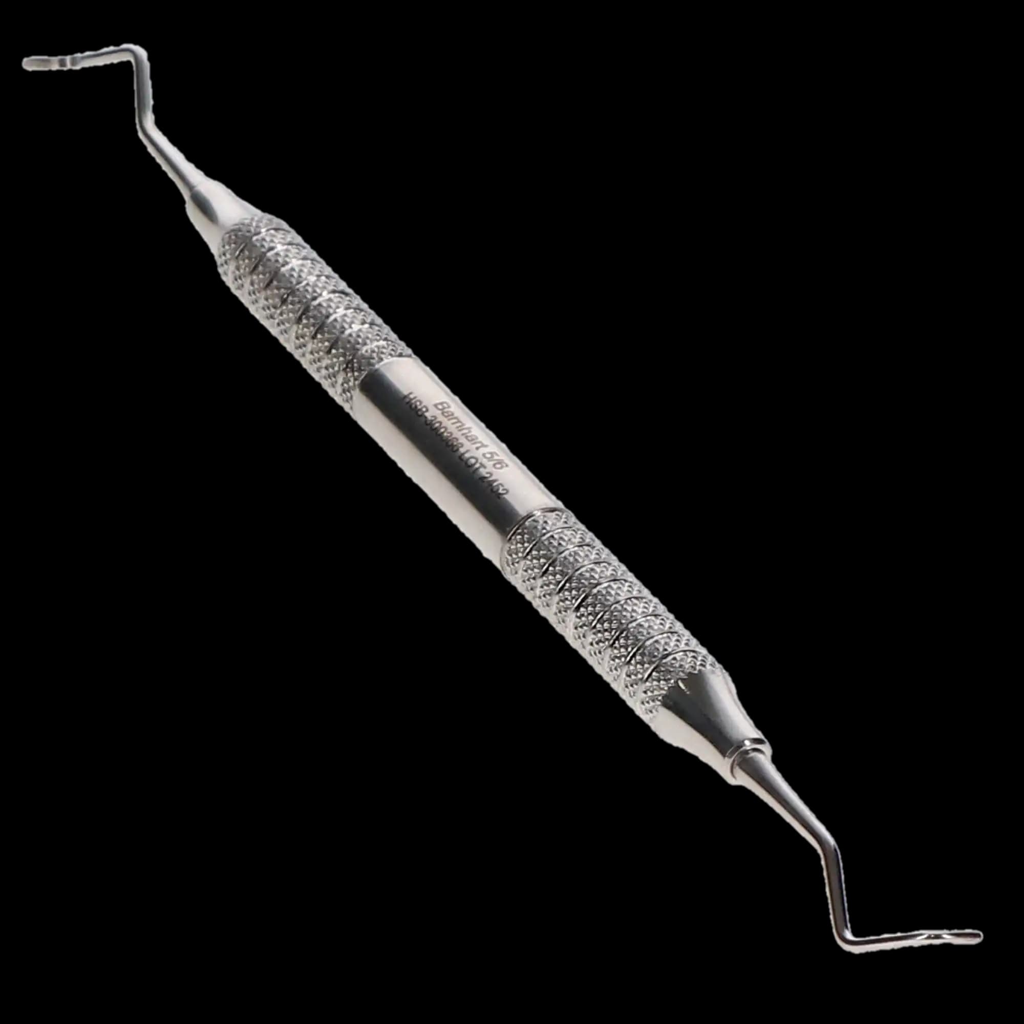 Barnhart Scaler Silk #5/6, Double-Ended Universal Curette, S.S. 304 Handle, AISI 440 Tips, 300366 thumbnail 2