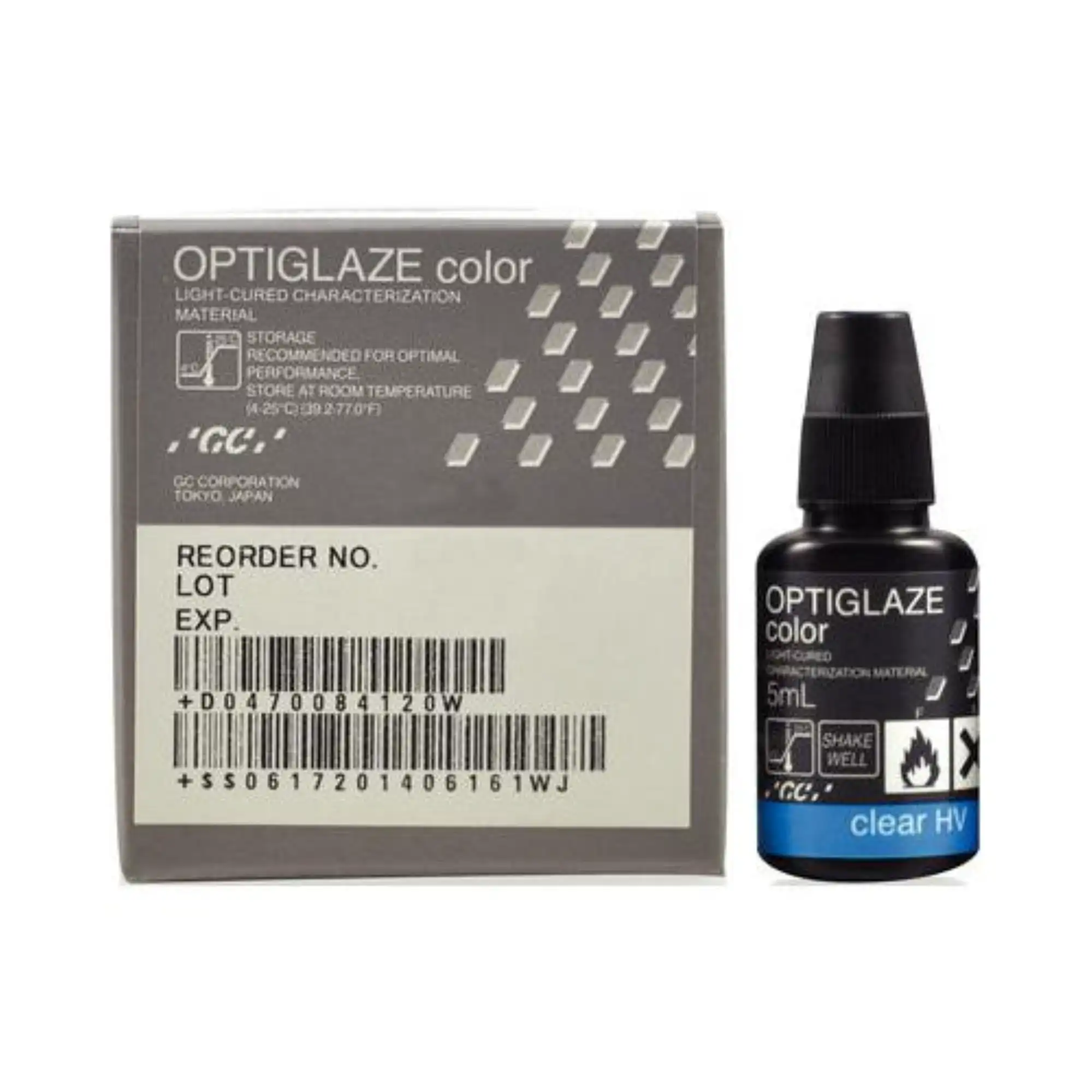 GC America OptiGlaze Color Clear HV 5mL, Light-Cured Nano-Filled Surface Glaze, #008425 thumbnail 9