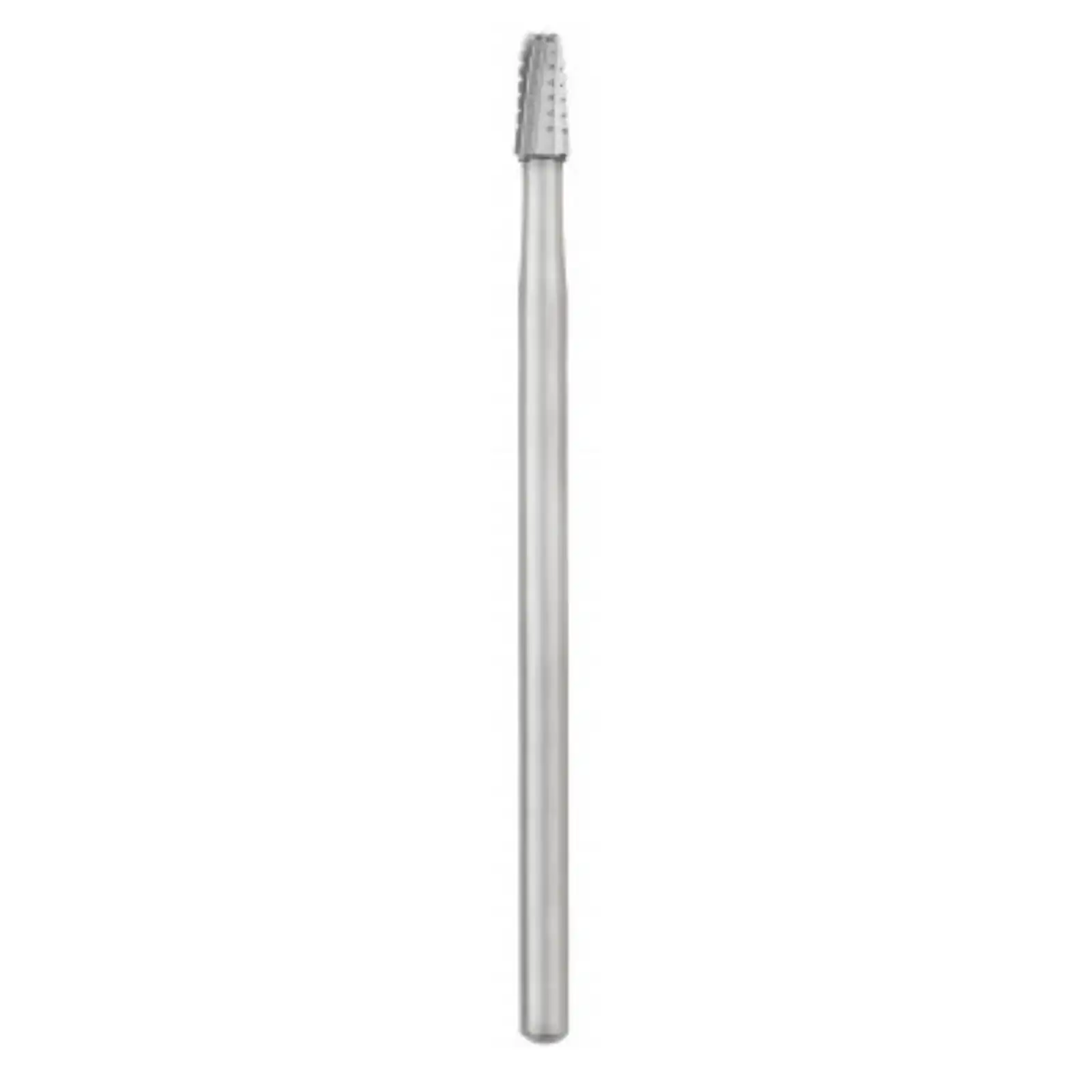 SS White #1703 Sterile Oral Surgery Carbide Bur, Cross Cut Fissure, Round End Tapered, HP Shank #3, 2.1 mm Head Diameter, 65 mm Length, 10/Pk, 30040 thumbnail 2