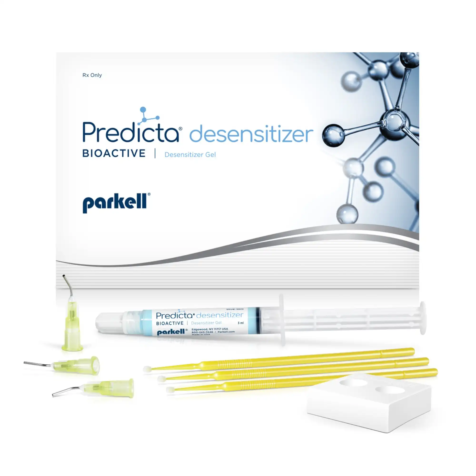 Predicta® Bioactive Desensitizer Gel Single Syringe Kit, 3 mL Syringe with 10 Applicator Tips & 15 Applicator Brushes, S626 thumbnail 11