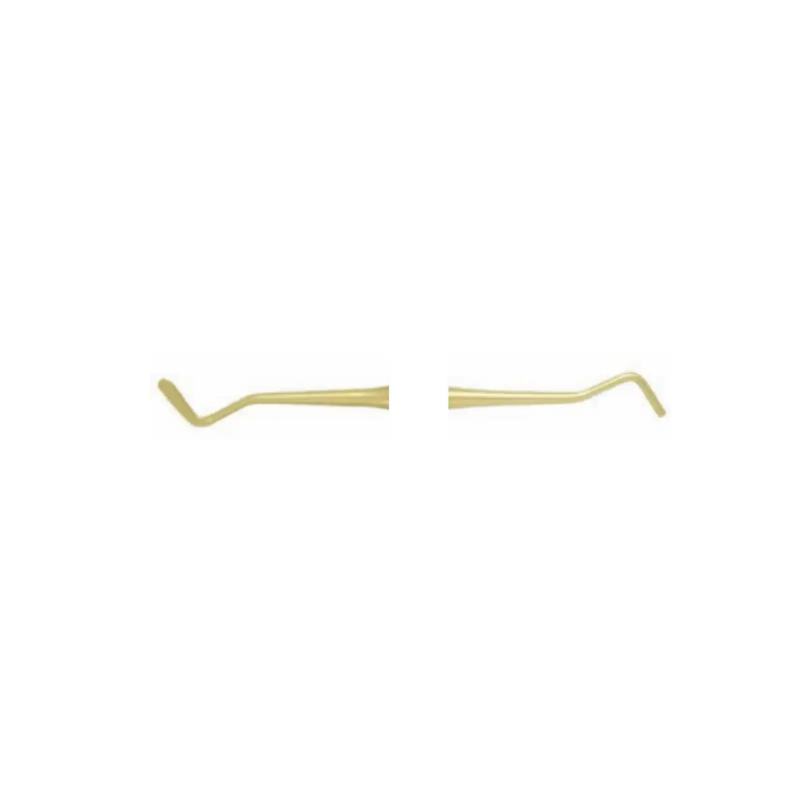 Nordent Composite Placement Instrument #3, Double-Ended Paddle/Condenser, Titanium Nitride Coated, DuraLite ColorRings Handle thumbnail 2