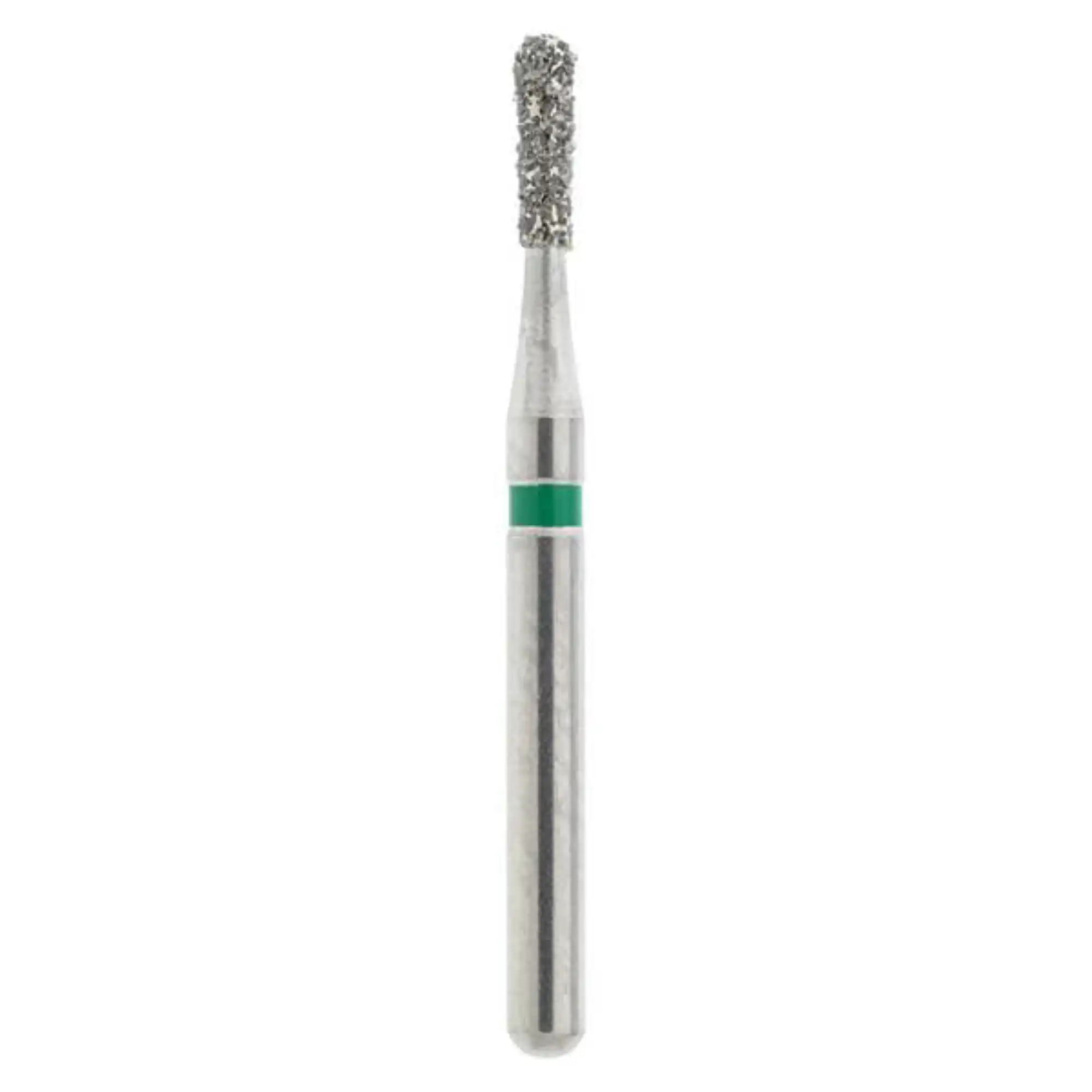 NTI Diamond Bur, FG, Pear, # C830, 1.2 mm Diameter, 2.7 mm Length, Coarse, Green Ring, 5/Pk, C830-012 thumbnail 2