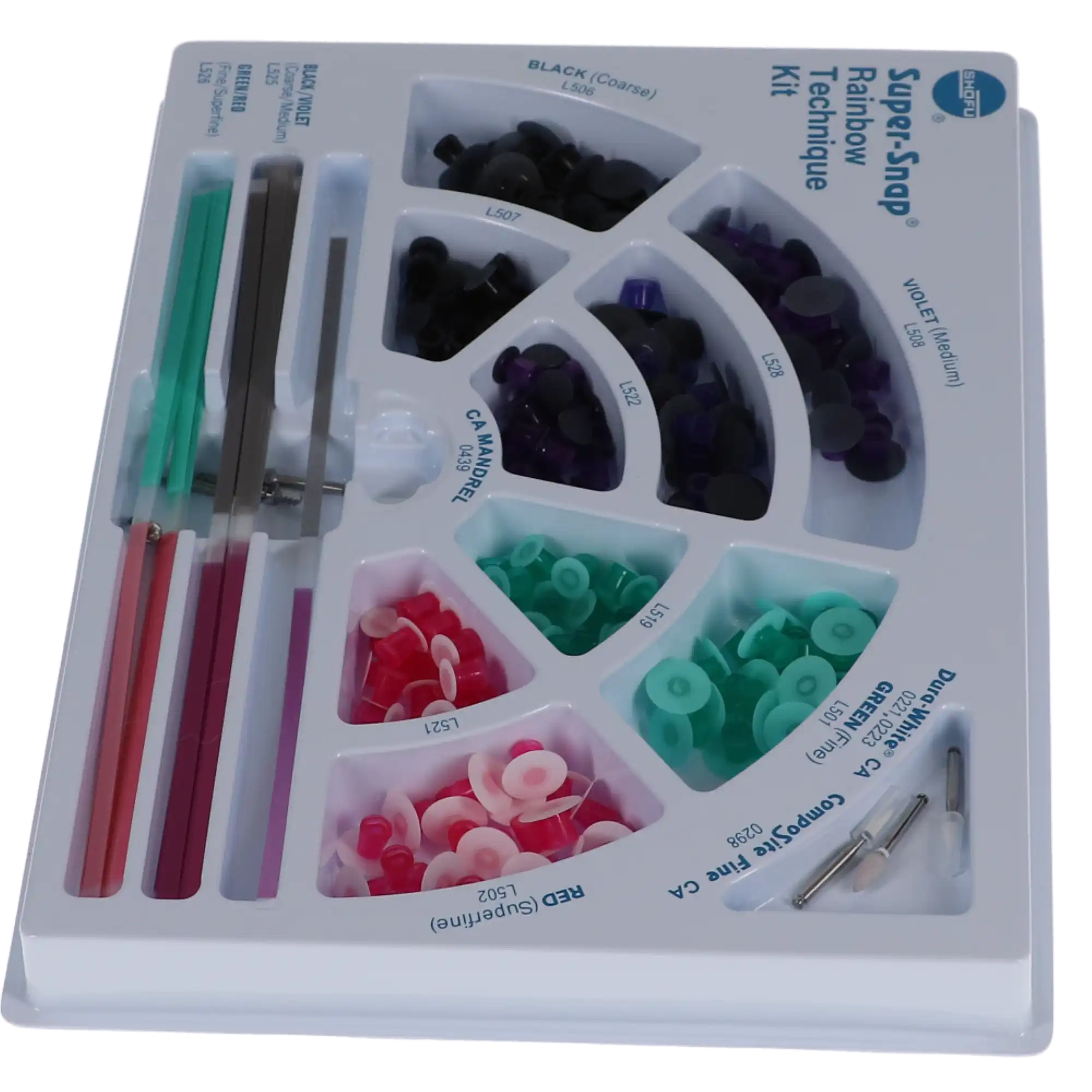 Shofu Super-Snap Rainbow Technique Kit, 1/Pk, N0510 thumbnail 3