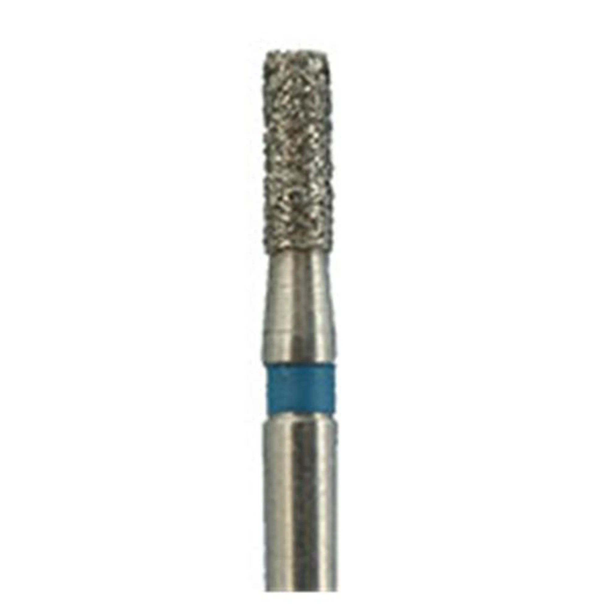 Meisinger Multi-Use Diamond Bur, FG, Round Edge Long Cylinder, #841, 1.6 mm, Medium Grit, Blue Ring, 5/Pk, 841-016-FG thumbnail 3