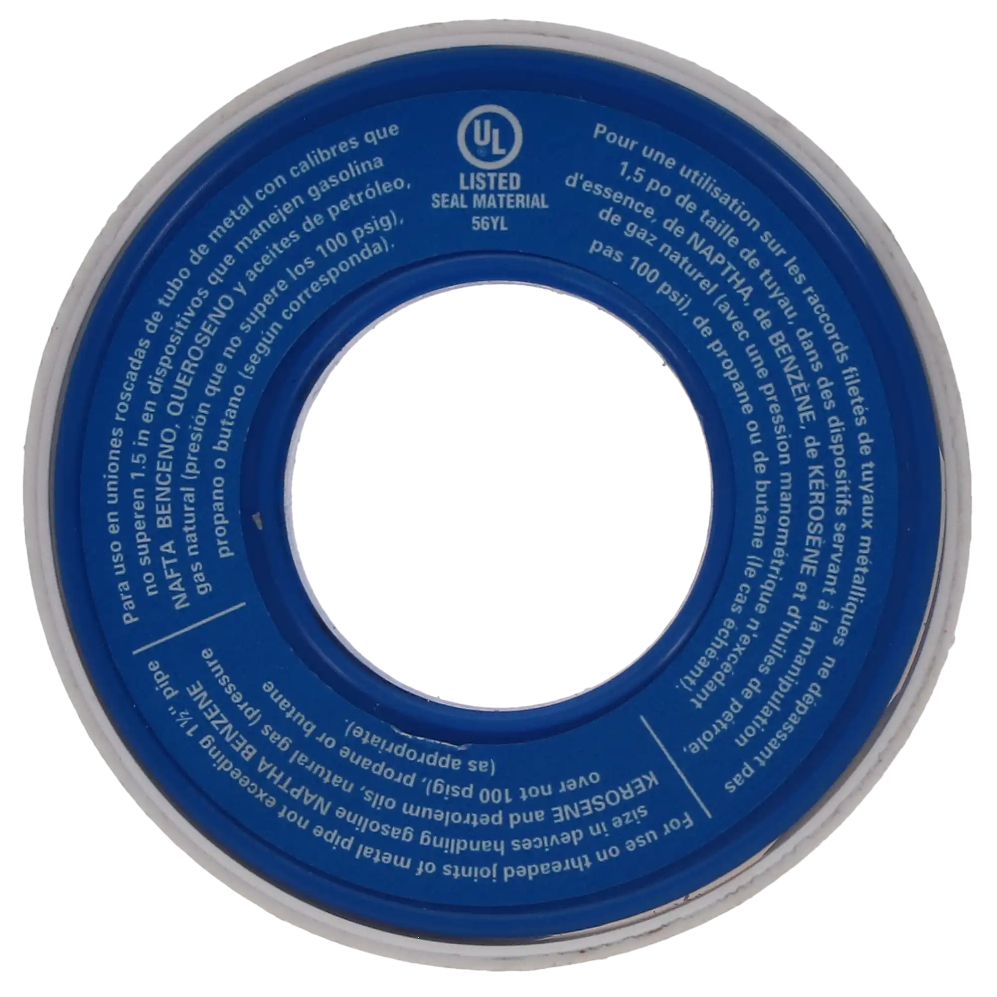 DCI International Teflon Tape, 1/4" x 14.44 Yards, Single Roll, 9950 thumbnail 3