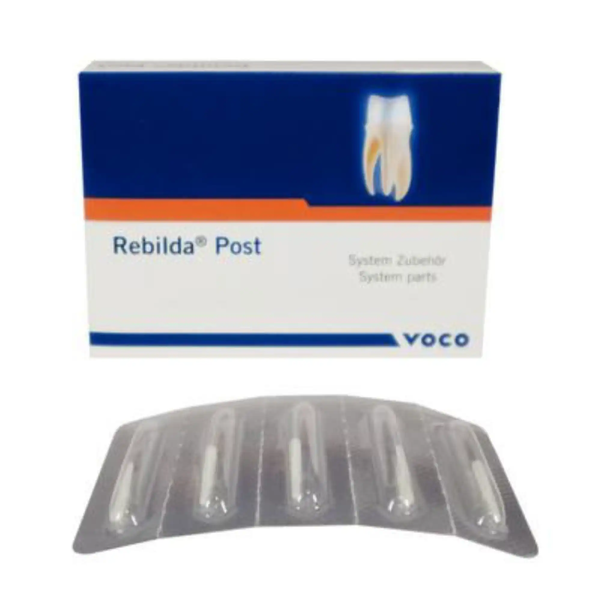 Rebilda® Post System ø 2.0mm Fiber-Reinforced Composite Endodontic Post, White, Refill Pack of 5, 1774 thumbnail 7