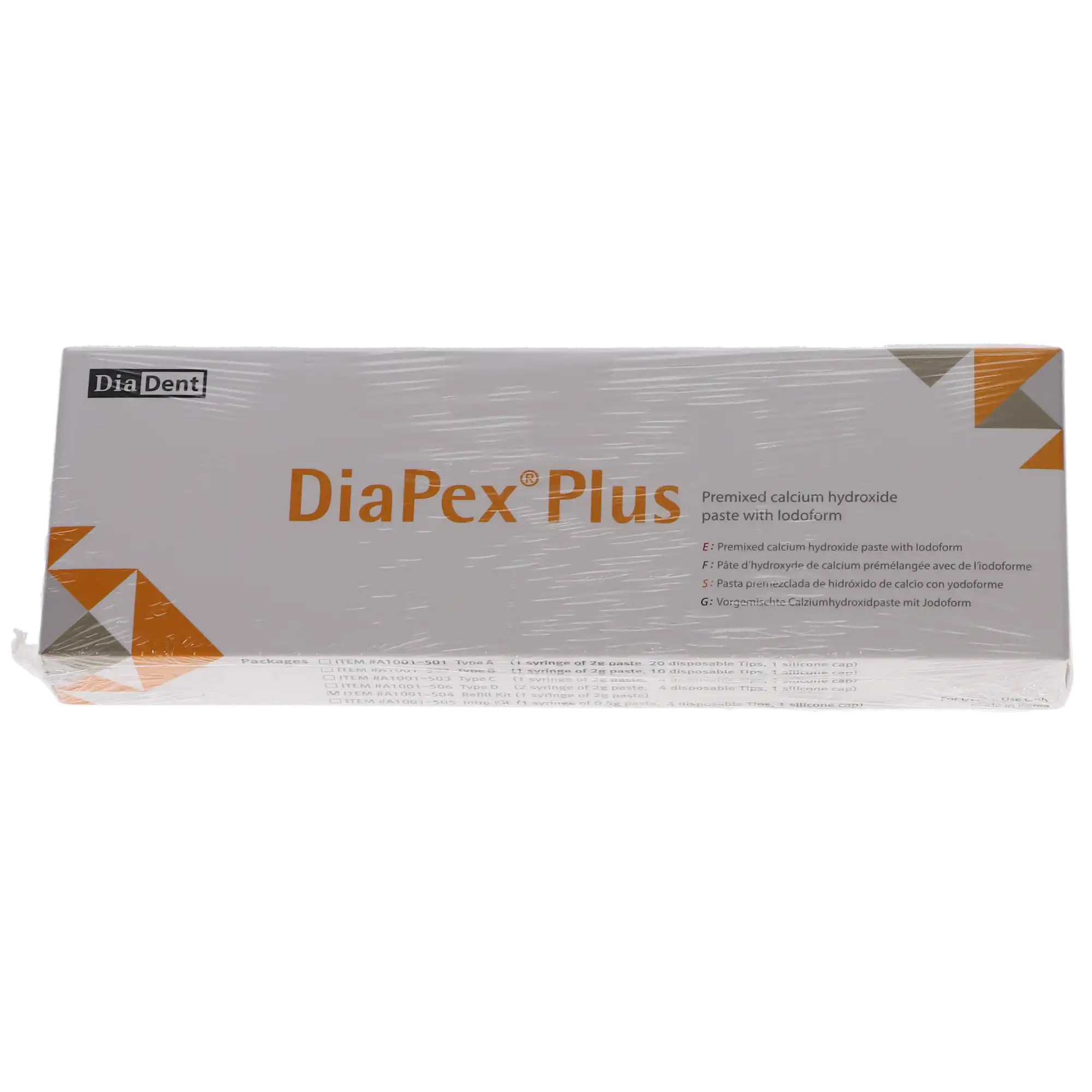 DiaPex Plus Calcium Hydroxide Paste with Iodoform Syringe Refill, 2g, A1001-504 thumbnail 5