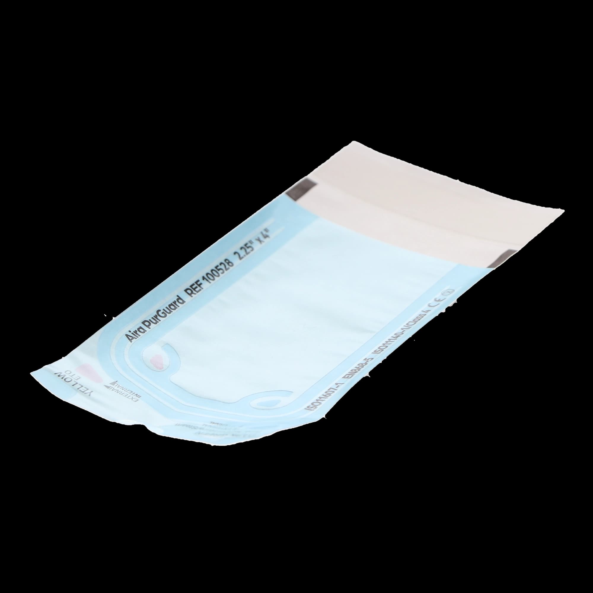 Aira Self-Sealing Sterilization Pouch, Class 4, Blue Film, 2.25" x 4", 200/Box, 100528 thumbnail 5