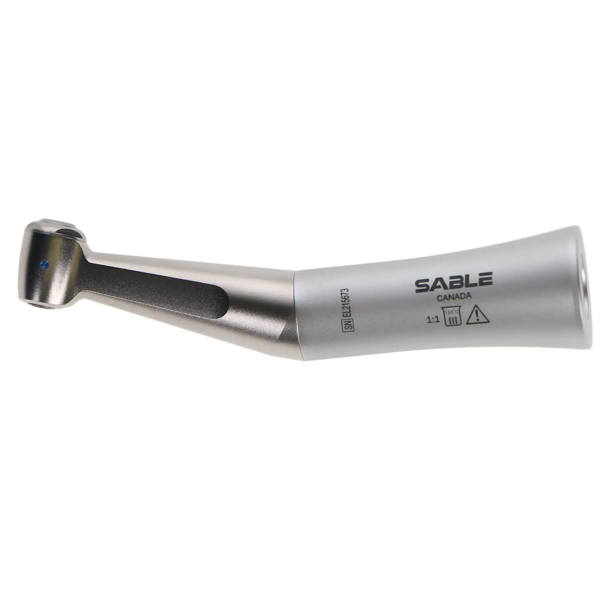 Sable E-Type One Piece 1:1 BB PB Latch Contra Angle Low Speed Handpiece Attachment, 1600214 thumbnail 6