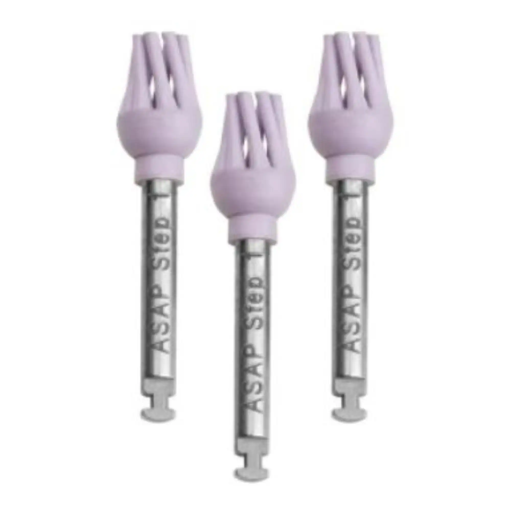 A.S.A.P. Diamond Polishing Brush Refills, Pre-Polisher, Purple, 3/Pack, 133156 thumbnail 5