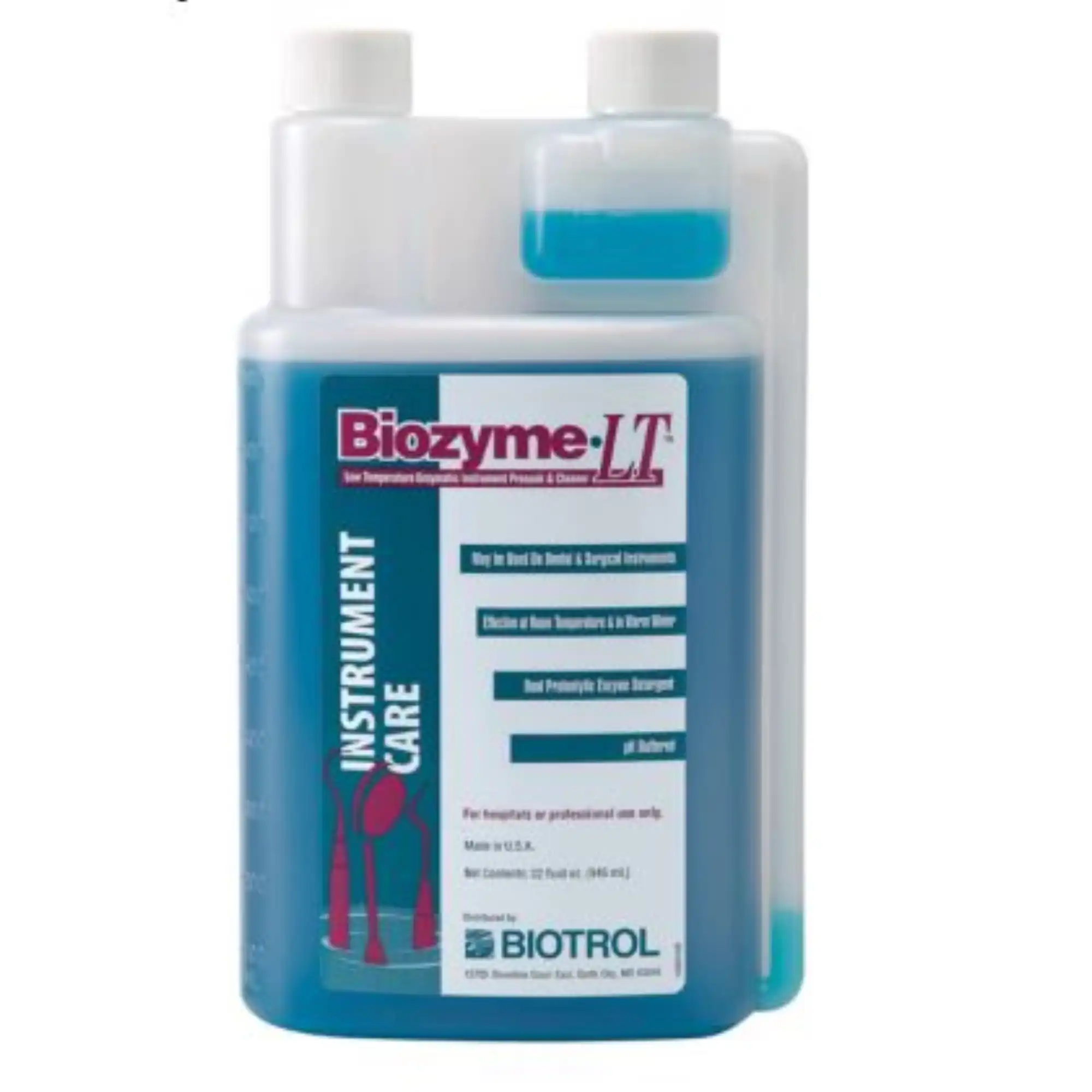 Biozyme-LT™ Enzymatic Concentrate Detergent, 32 oz Bottle, Spearmint, BLT900CS thumbnail 3