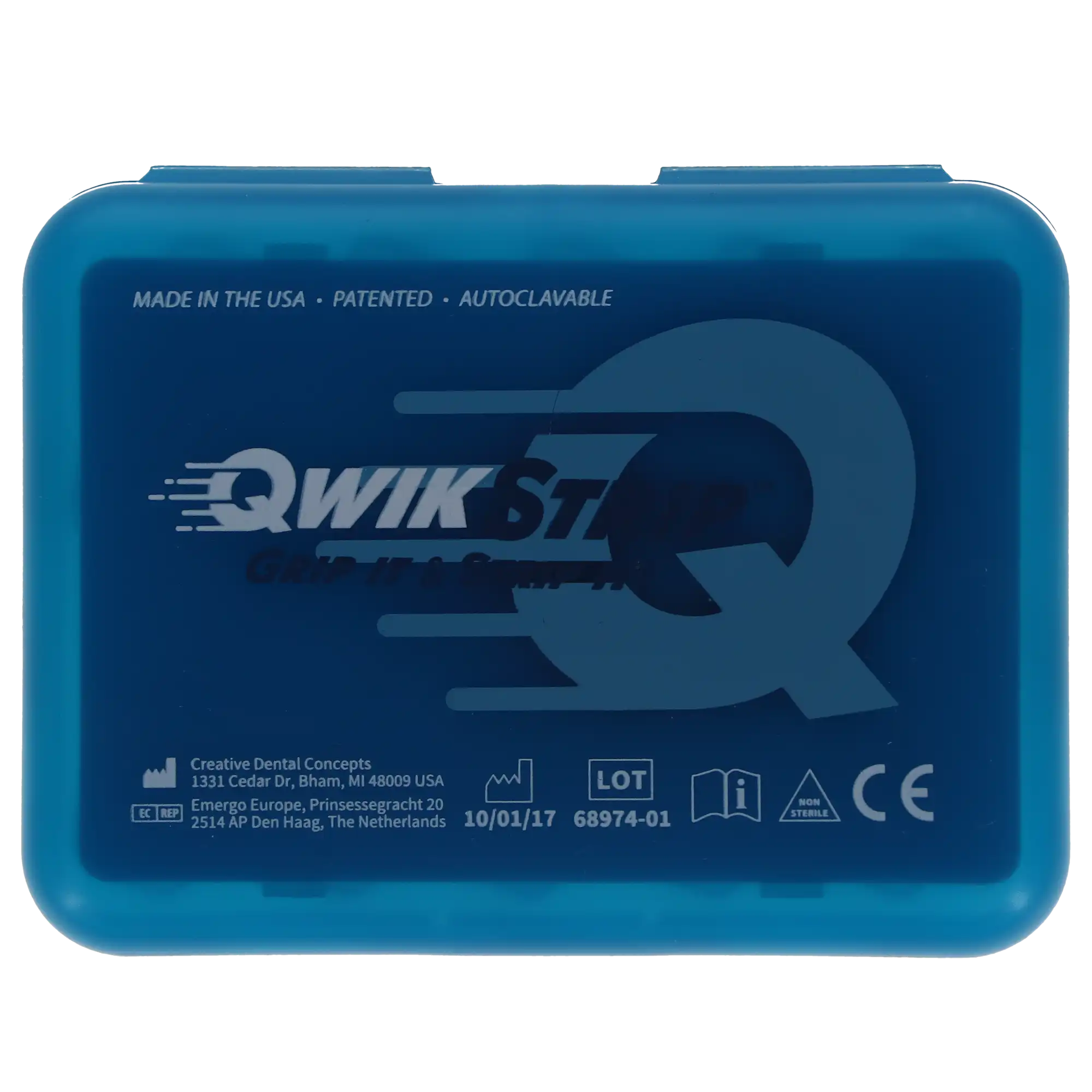 QwikStrip Single-Sided Abrasive and Serrated Finishing Strips, Assorted (2 each of 5 grits), 10/Pack, QS-ASST thumbnail 9