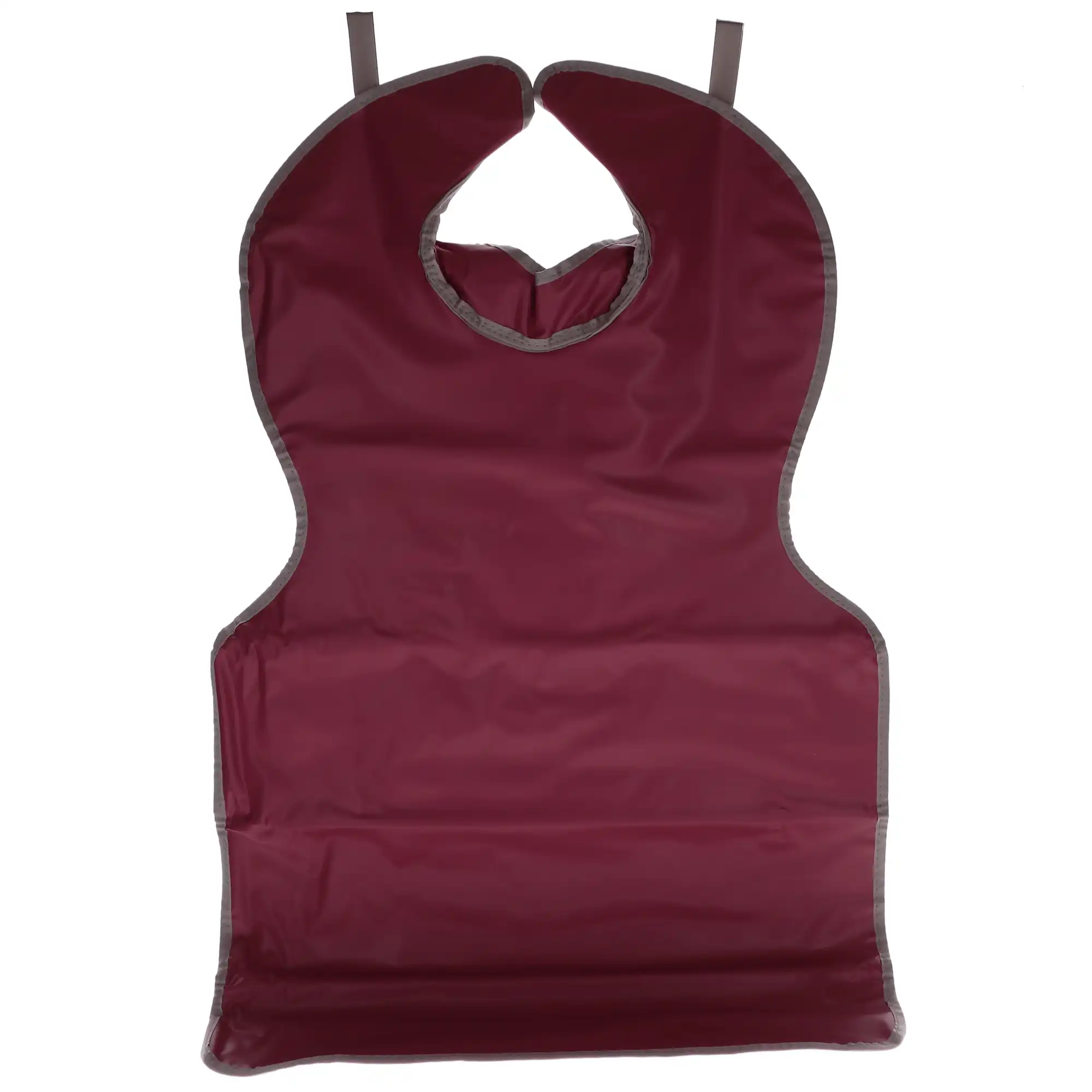 Aira Lead Apron, Adult with Collar, Mauve, 109412 - Lead Apron Adult W/Collar Mauve, 109412 - Image 1
