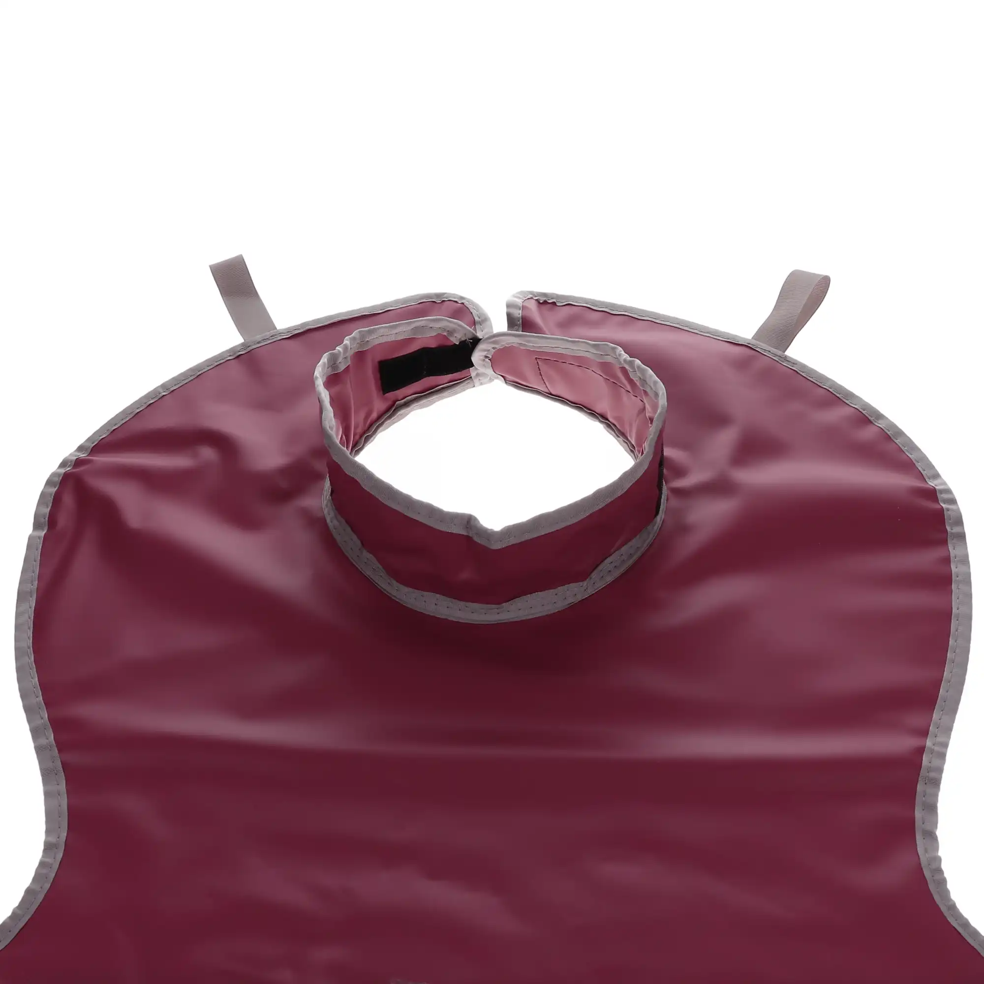 Aira Lead Apron, Adult with Collar, Mauve, 109412 thumbnail 2