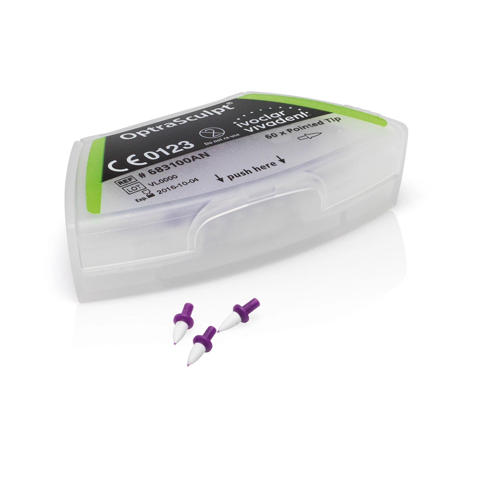 Ivoclar Vivadent OptraSculpt Tip Refill Points, 60/Pk, 683100 - OptraSculpt Tip Refill Point 60/Pk, 683100 - Image 1