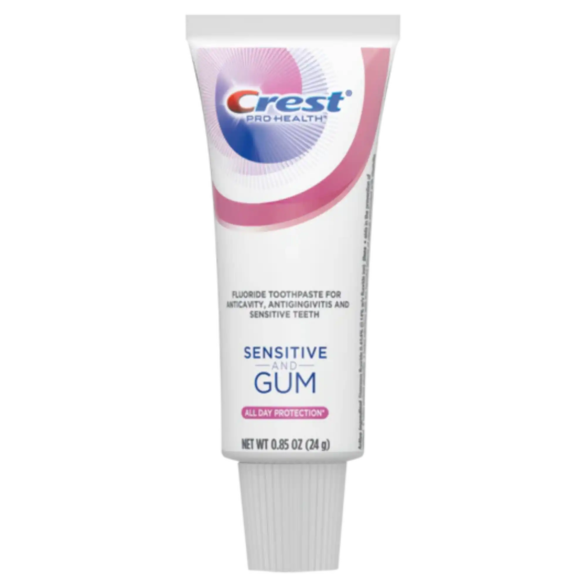 Crest PRO-HEALTH Sensitive and Gum Toothpaste, 0.85 oz Tube, 36/Case - P&amp;G - Crest PRO-HEALTH Sensitive and Gum Toothpaste 0.85oz 36/cs - Image 1
