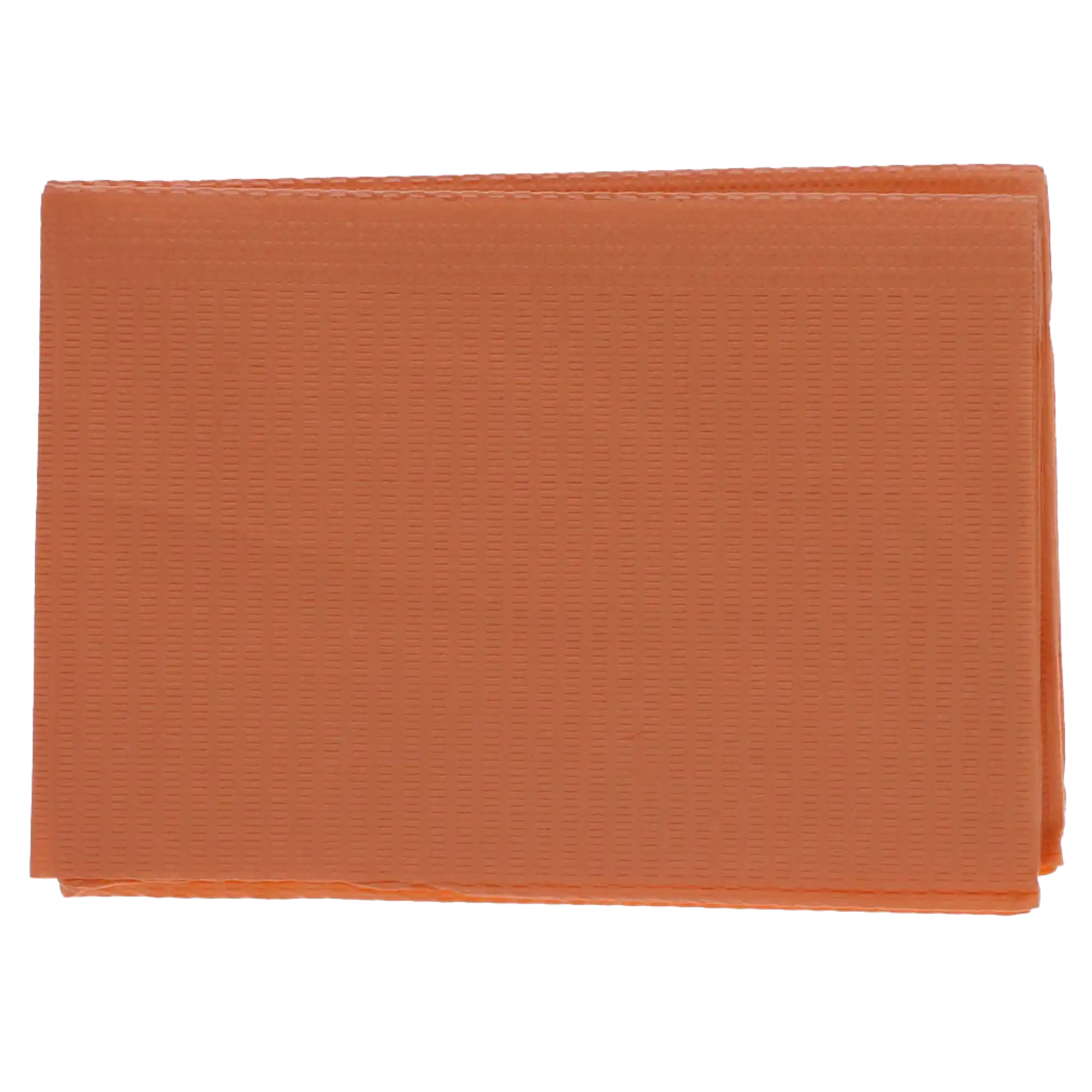 Disposable Patient Bibs, 2+1 Ply, 13" x 18", Peach, 500/Pack, 109217 thumbnail 2