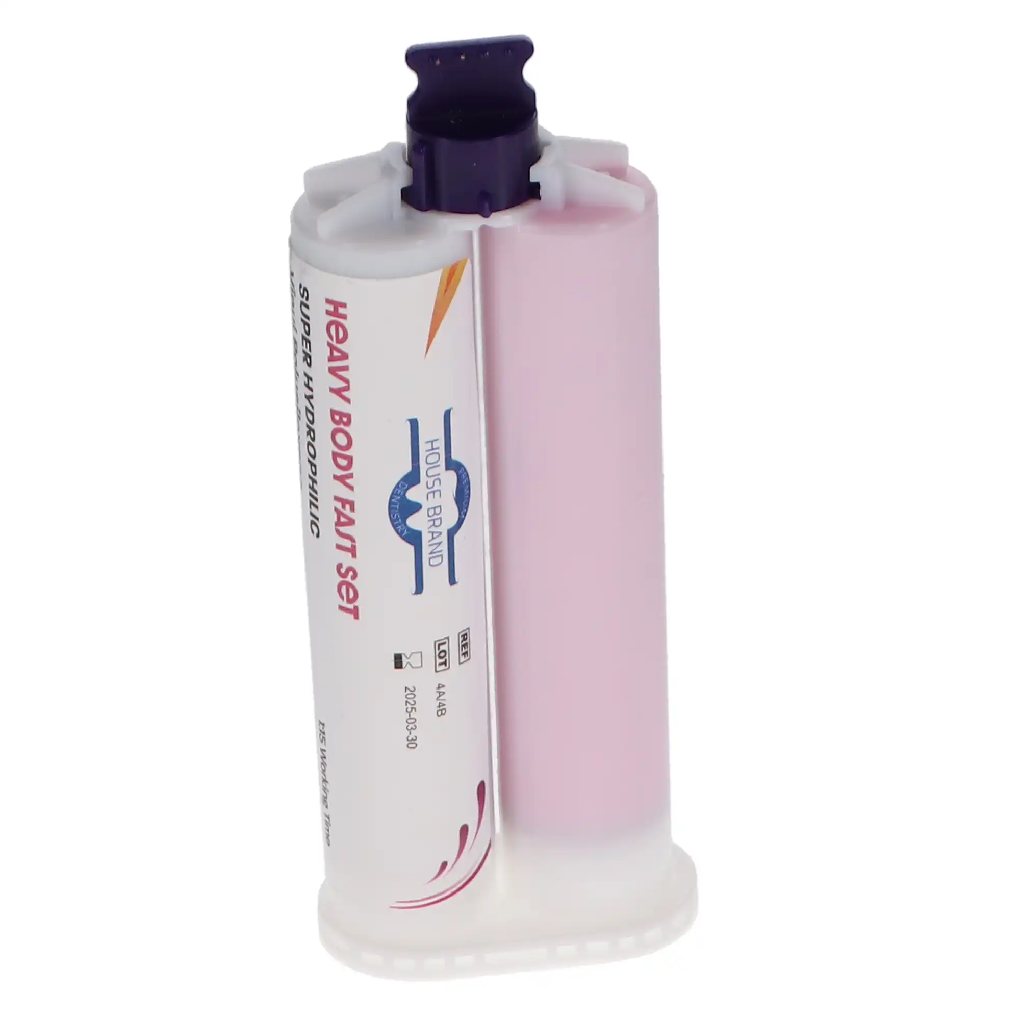 VPS Vinyl Polysiloxane Impression Material, Heavy Body, Fast Set, 2/Pk, 210153 thumbnail 4