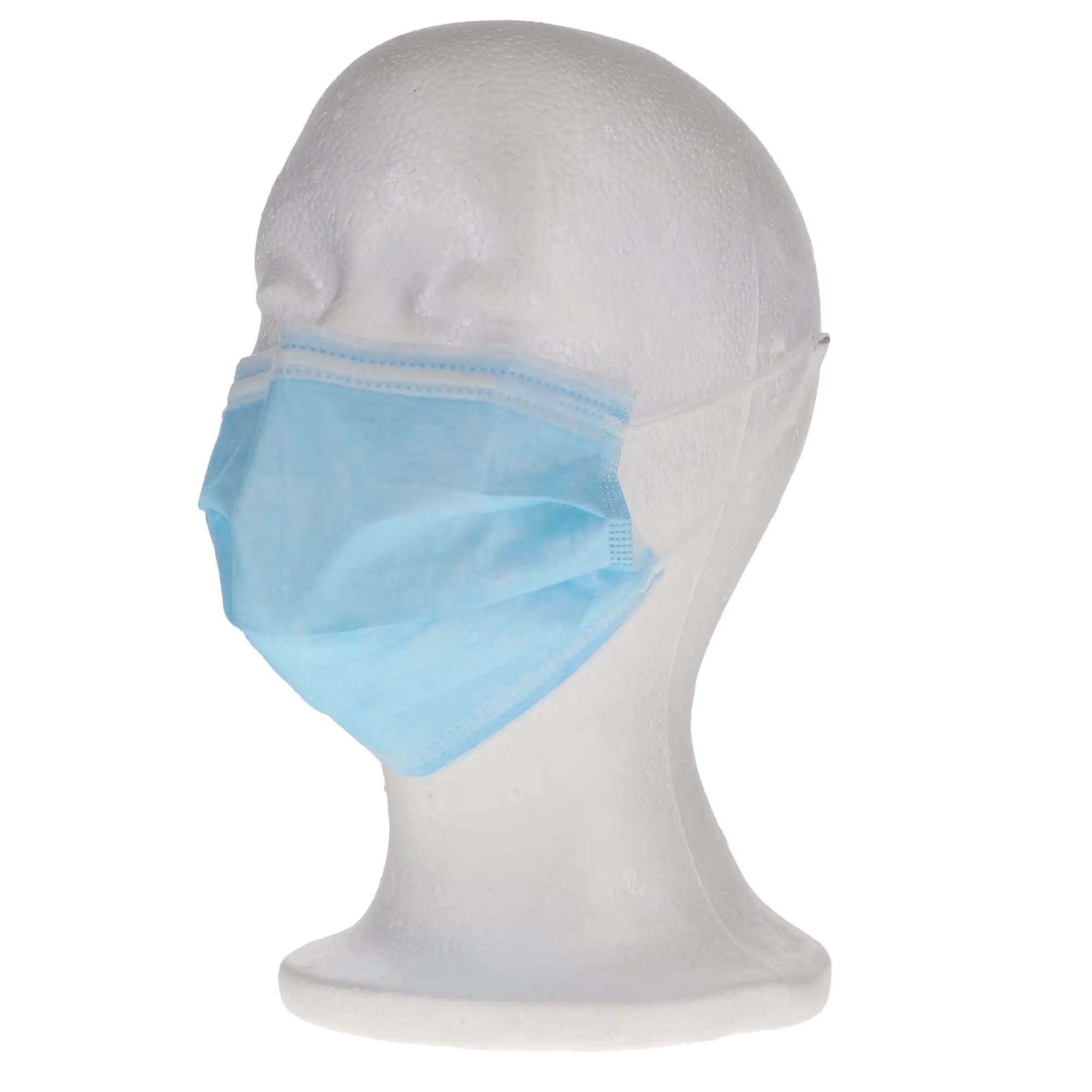 SafeMask Classics Procedure Face Mask, ASTM Level 1, Earloop, Blue, 50/Box, 205115 thumbnail 9