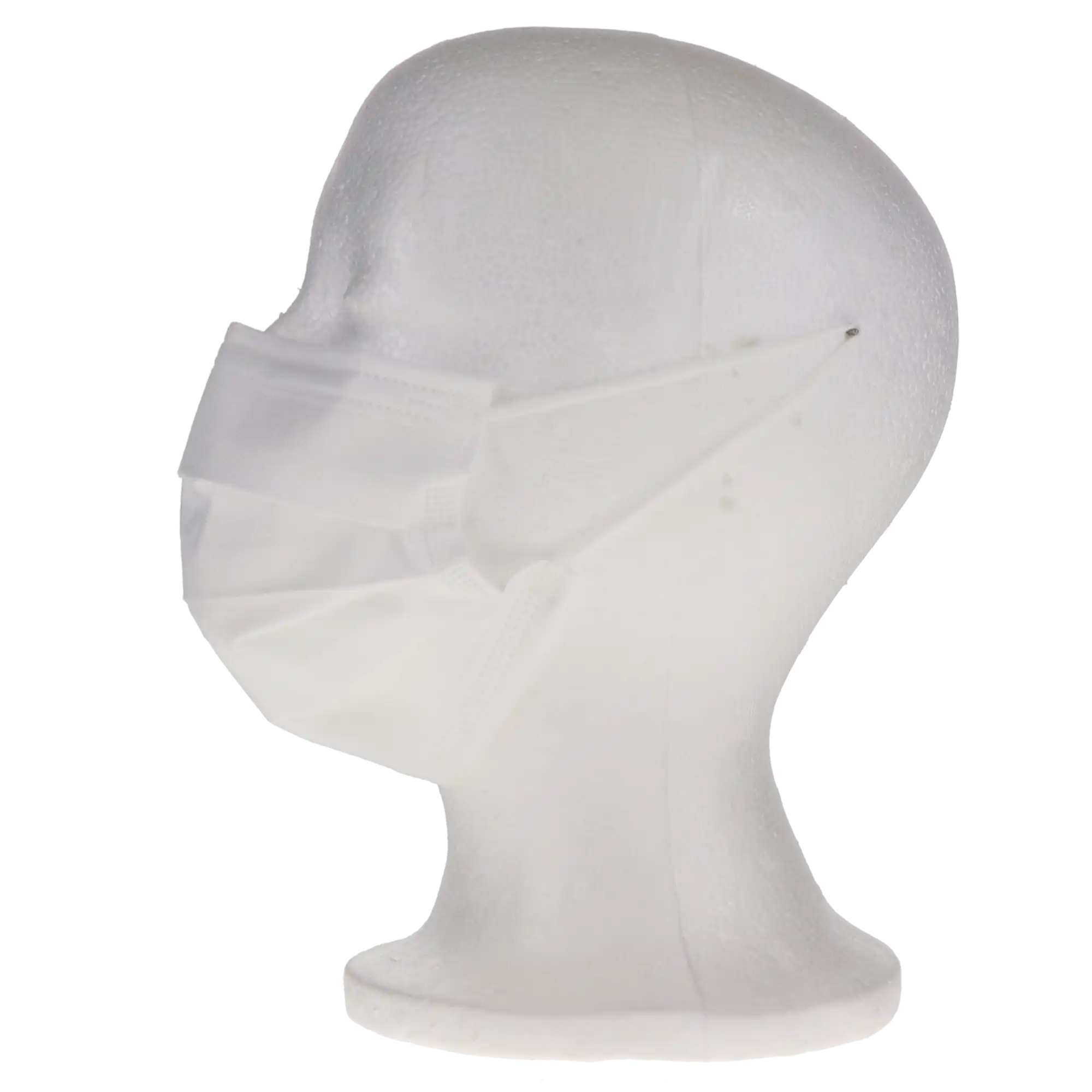 SafeMask Classics Procedure Face Mask, ASTM Level 3, Earloop, White, 50/Box, 205314 thumbnail 3