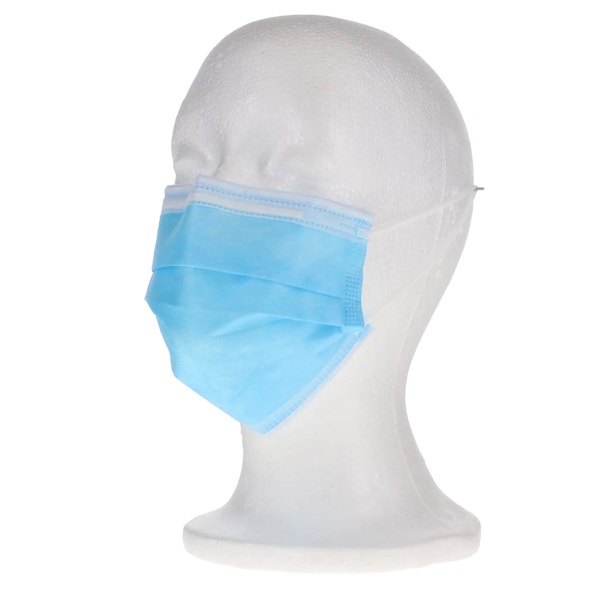 SafeMask® Classics™ Procedure Face Mask, ASTM Level 3, Earloop, Blue, 50/Box, 205315 thumbnail 13