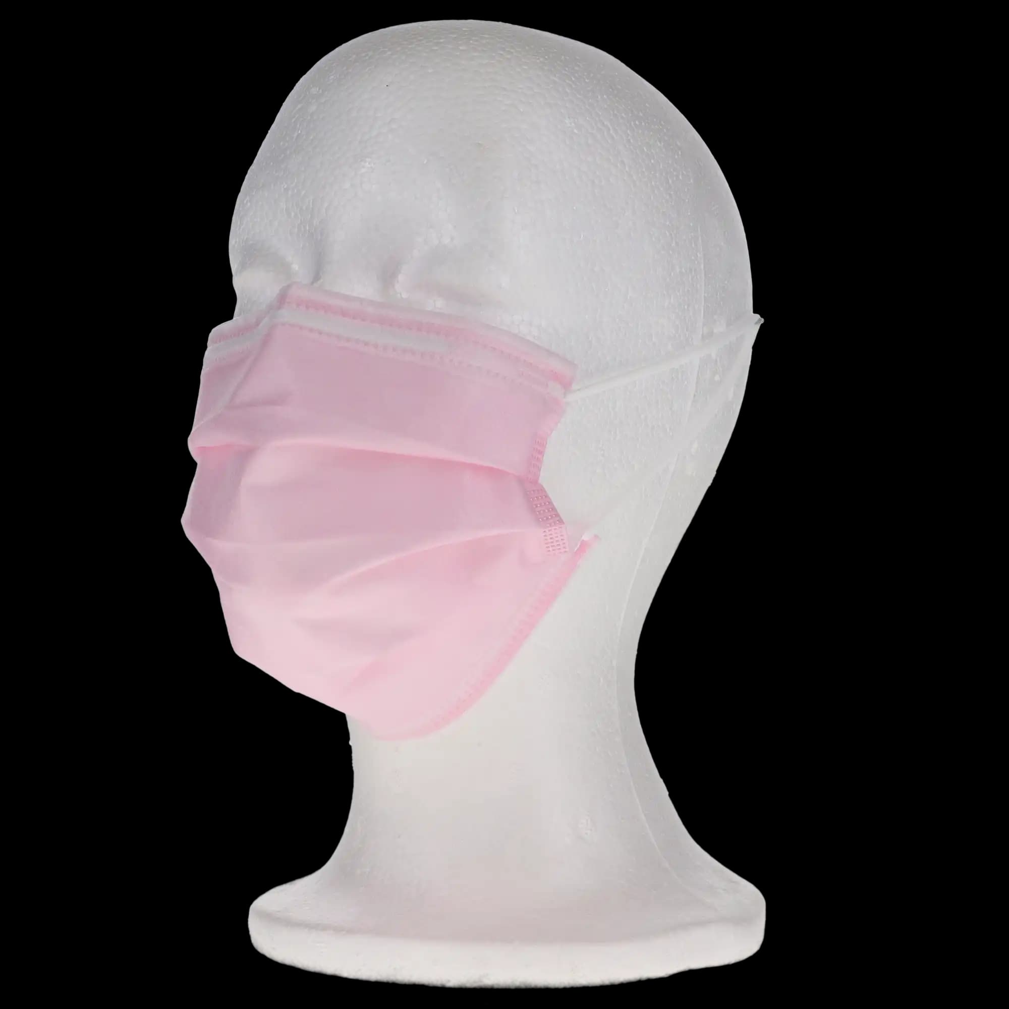 SafeMask® Classics™ Procedure Face Mask, ASTM Level 3, Earloop, Pink, 50/Box, 205316 thumbnail 10